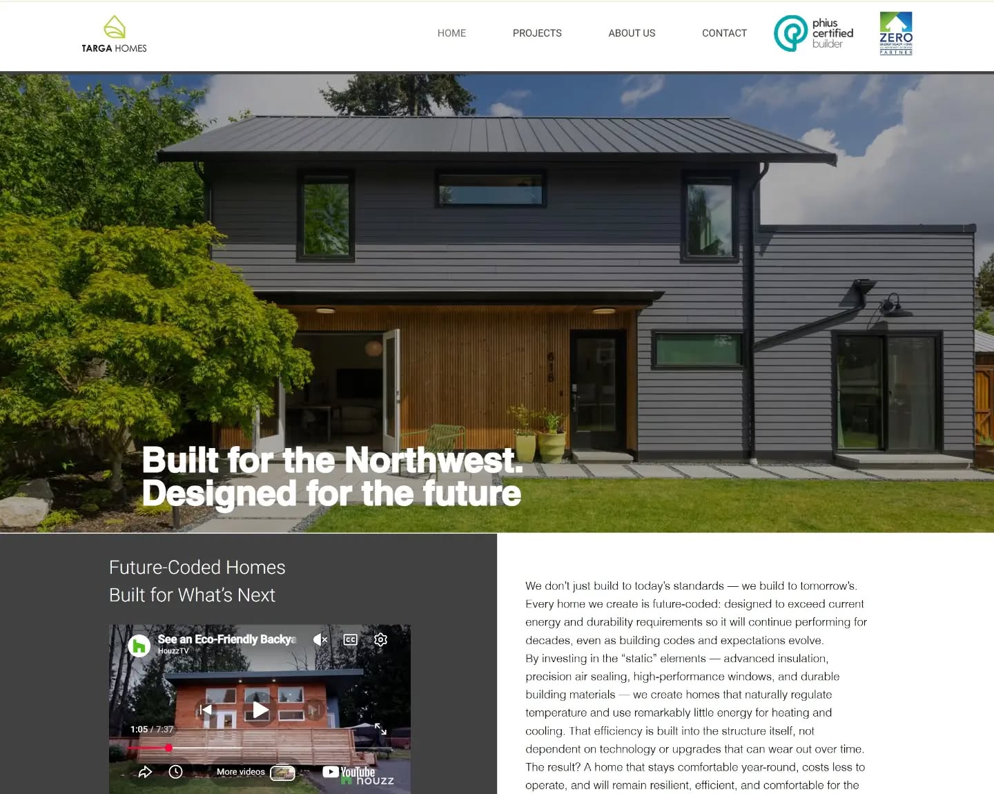 New website! My good friend @meg_shef spanked my old site and brought me into modern times. It looks great and has some great info on each project we've done to date. Link in bio or just targahomes.com!