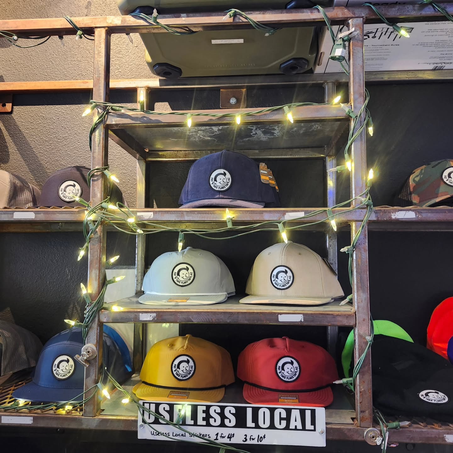 The sun is out and that means it's HAT SZN! π
Rep your favorite spot in style this summer, at the bar, on the river, or out on the trail! We've got styles, colors, and fits for all. And there's more on the way!
(There's a few more custom tie-dye hoodies in stock, too!)
#payntake #downtownflagstaff #patioseason #hatseason #canipetyourdog