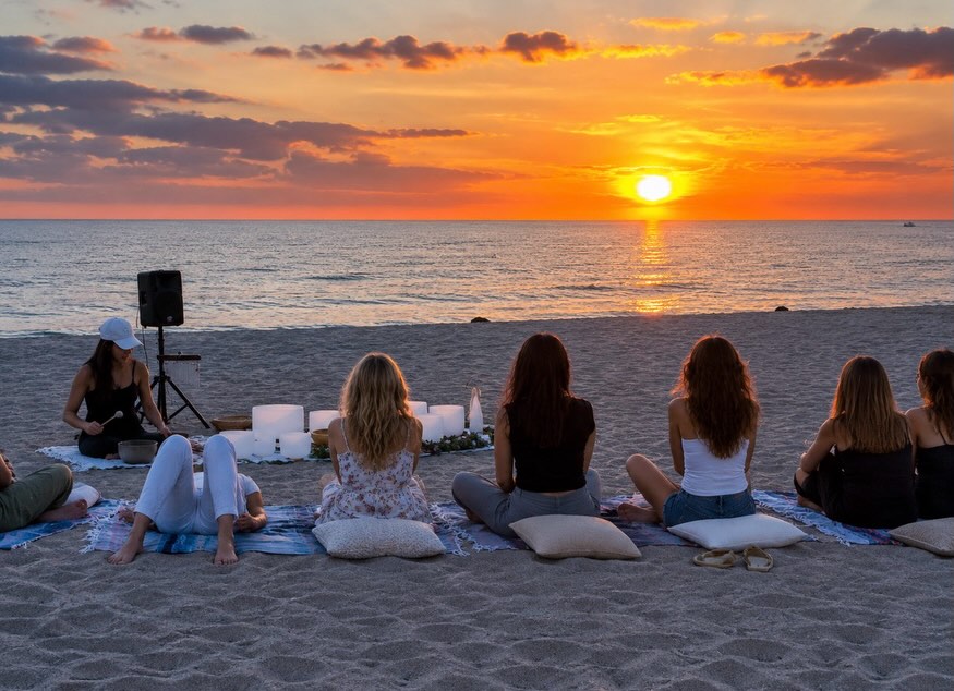 Private group sound bath on Lido Beach 🌅
Nothing better than the beach, ocean waves, a sunset, and ending the evening relaxed.
This group was genuinely kind and seemed like such a fun, happy group to be around. Really enjoyed this private on location sound bath with them.
For information on private group sound baths at the beach, homes, resorts, corporate events, or special gatherings:
https://www.mysticaloasis.com/privategroup
#LidoBeach #SoundBath #Sarasota #BeachSoundBath