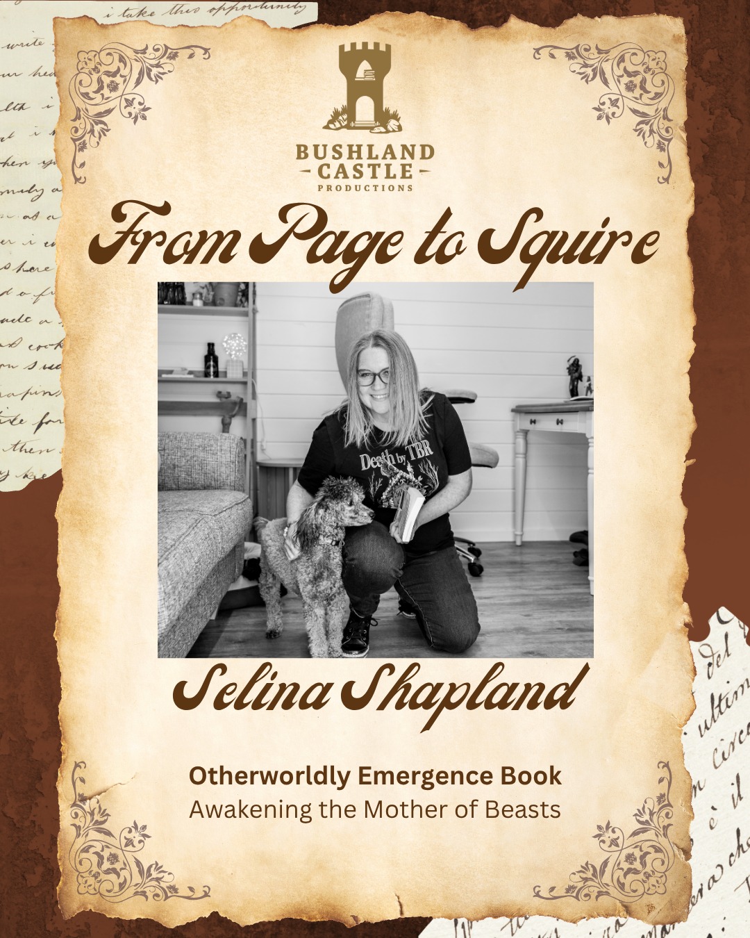 I engaged with Selina originally through her passion for helping authors when wearing her coaching hat. It didn't take long to learn more about her fascination for horror! I encouraged her to submit for the series and I am so glad that she has shared her story with us.
If you would like to know more about the series, check out the website:
https://www.bushlandcastleproductions.com/publishing/owe