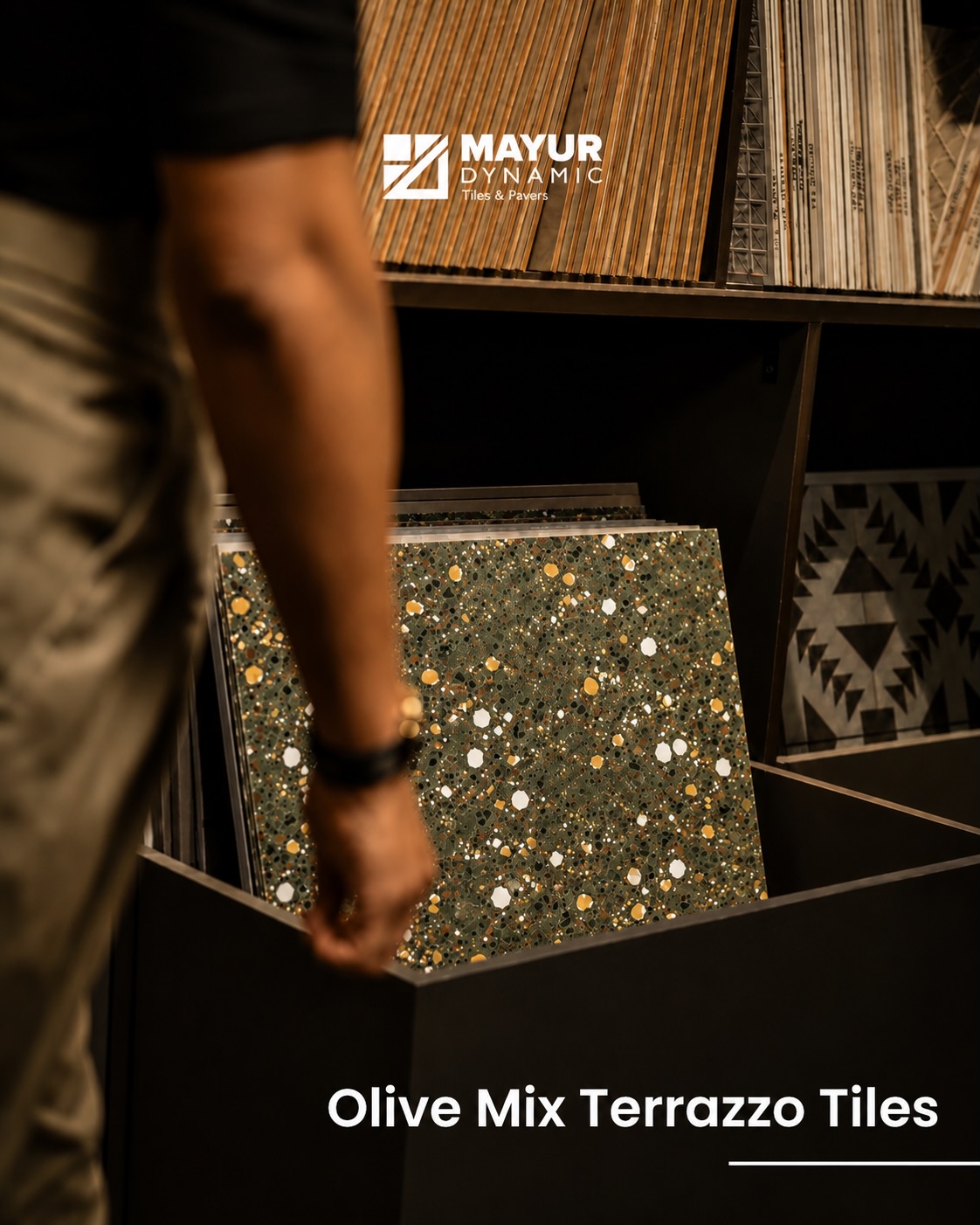 Olive Mix Terrazzo Tiles - designed for spaces that deserve more than ordinary surfaces.
The rich texture, earthy tones, and natural depth bring warmth and character into every corner, while the strength of terrazzo makes it built for everyday living.
A surface that feels timeless, practical, and effortlessly premium.
📍 F-715, Ricco Industrial Area, Near Volkswagen Service Center, Near Chatrala Circle, Sitapura, Jaipur - 302022
📞 +91 8000014205
💬 DM us to explore the Terrazzo collection.
#MayurDynamics #TerrazzoTiles #OliveMix #InteriorMaterials #InteriorDesignIndia
(ArchitecturalSurfaces LuxuryInteriors TerrazzoDesign JaipurDesign PremiumSurfaces)