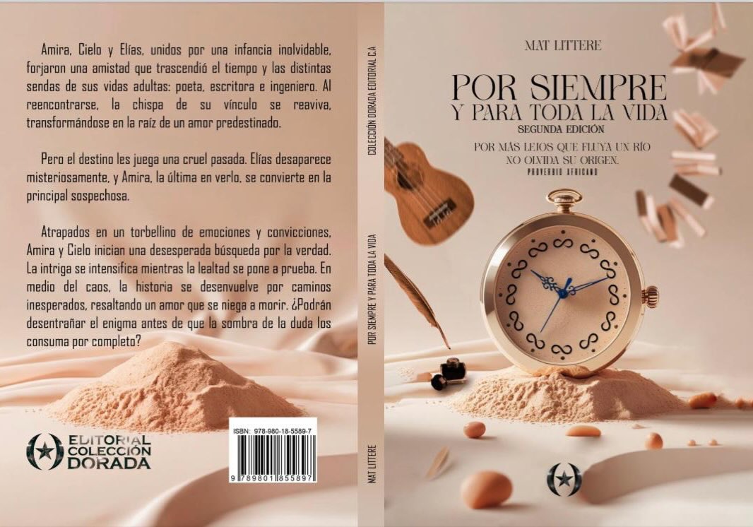😍📚POR SIEMPRE Y PARA TODA LA VIDA😍📚
#martesderecomendarlibros👌🏼
🫶🌸Mat Littere, su autora, es una escritora y docente cartagenera, reconocida principalmente por su sensibilidad al narrar emociones. “Por siempre y para toda la vida”, explora el valor de la amistad, la lealtad y los lazos que trascienden el tiempo, viendo la vida como una búsqueda constante de la verdad frente a los giros inesperados del destino.
💐💖Recientemente, el libro fue presentado en la FILBO 2026
👏👏 @matlittere en La Chaza estamos convencidos de que tu voz, tus historias y tu mirada seguirán cruzando fronteras. Eres un orgullo para la literatura cartagenera.
📚Esta lectura es especialmente recomendada para docentes que buscan trabajar valores en el aula.
¿Por qué esta lectura es ideal para tus clases?
✅ La historia enseña que incluso en los momentos más difíciles el amor puede florecer.
✅ Temática inspiradora.
✅ Oportunidad para reflexionar sobre valores importantes.
✅ Autora disponible para charlas
#LecturaRecomendadas #LiteraturaJuvenil #leerparacambiarelmundo #concuentosnovelasypoesías