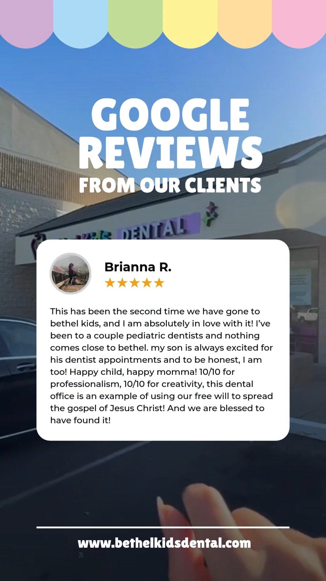 ⭐️⭐️⭐️⭐️⭐️ Reviews like this make everything worth it!
When your little one actually looks forward to the dentist — that's how you know you're doing something right. 🦷✨
At Bethel Kids Dental, we're not just caring for smiles — we're creating an experience your child will love (and yes, one that'll make momma happy too 😄).
Thank you, Briana, for this beautiful review and for trusting us with your son's smile. We are so blessed to have families like yours! 🙏
📍 Come see what makes us different.
👇 Book your child's appointment today!
👉 www.bethelkidsdental.com/copy-of-main-appointments-rw
#BethelKidsDental #PediatricDentist #KidsDentist #HappyKidsHappyMoms #DentalCare #KidsSmiles #ChristianBusiness #GoogleReview #5StarReview #BlessedAndGrateful #ToothFairy #HealthySmiles