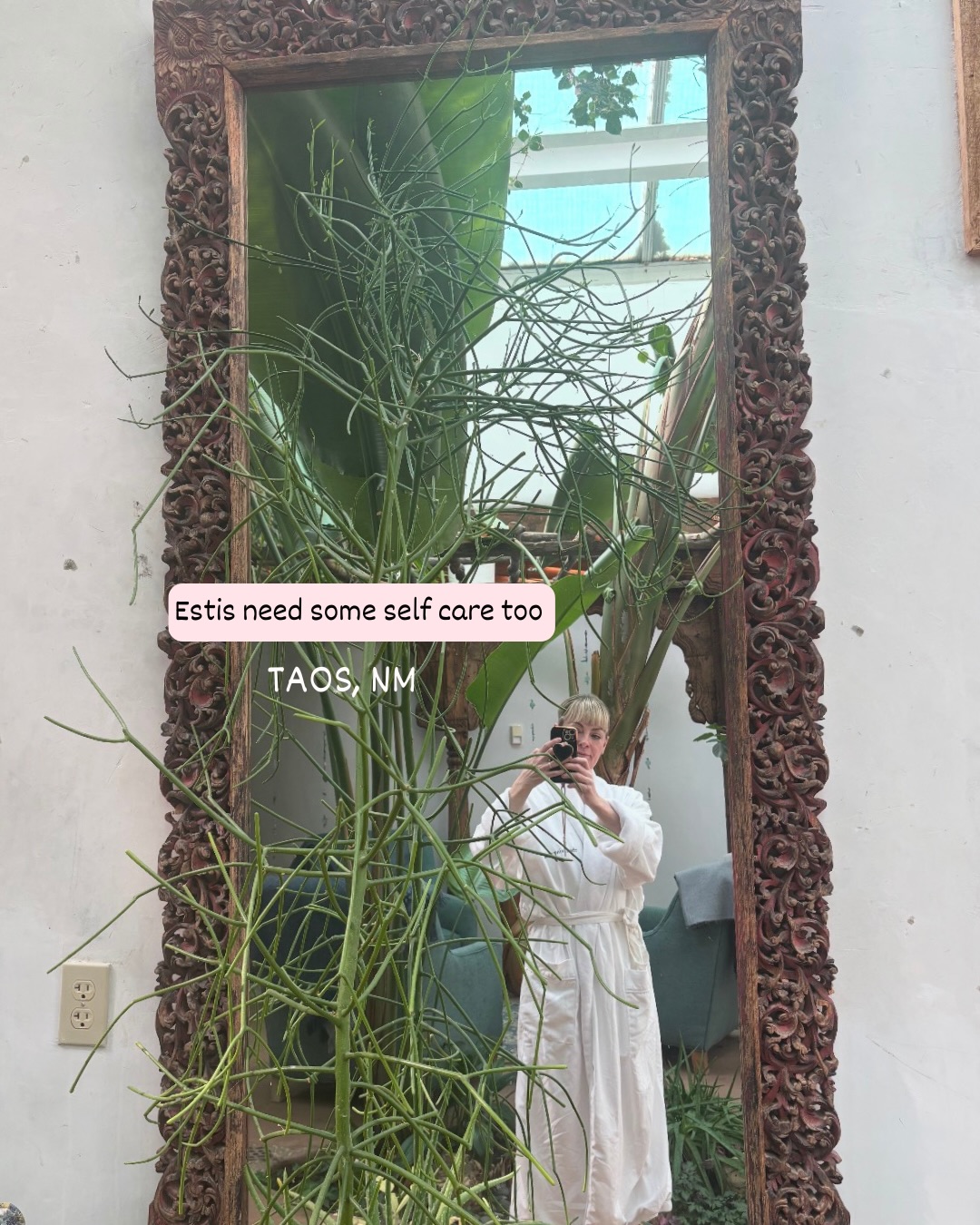 Estheticians need some self care too and you already know Taos, NM is one of Christie’s favorite spots 🤎
Check out this amazing facial/spa experience!
#newmexico #taos #estheticianlife #esthetician