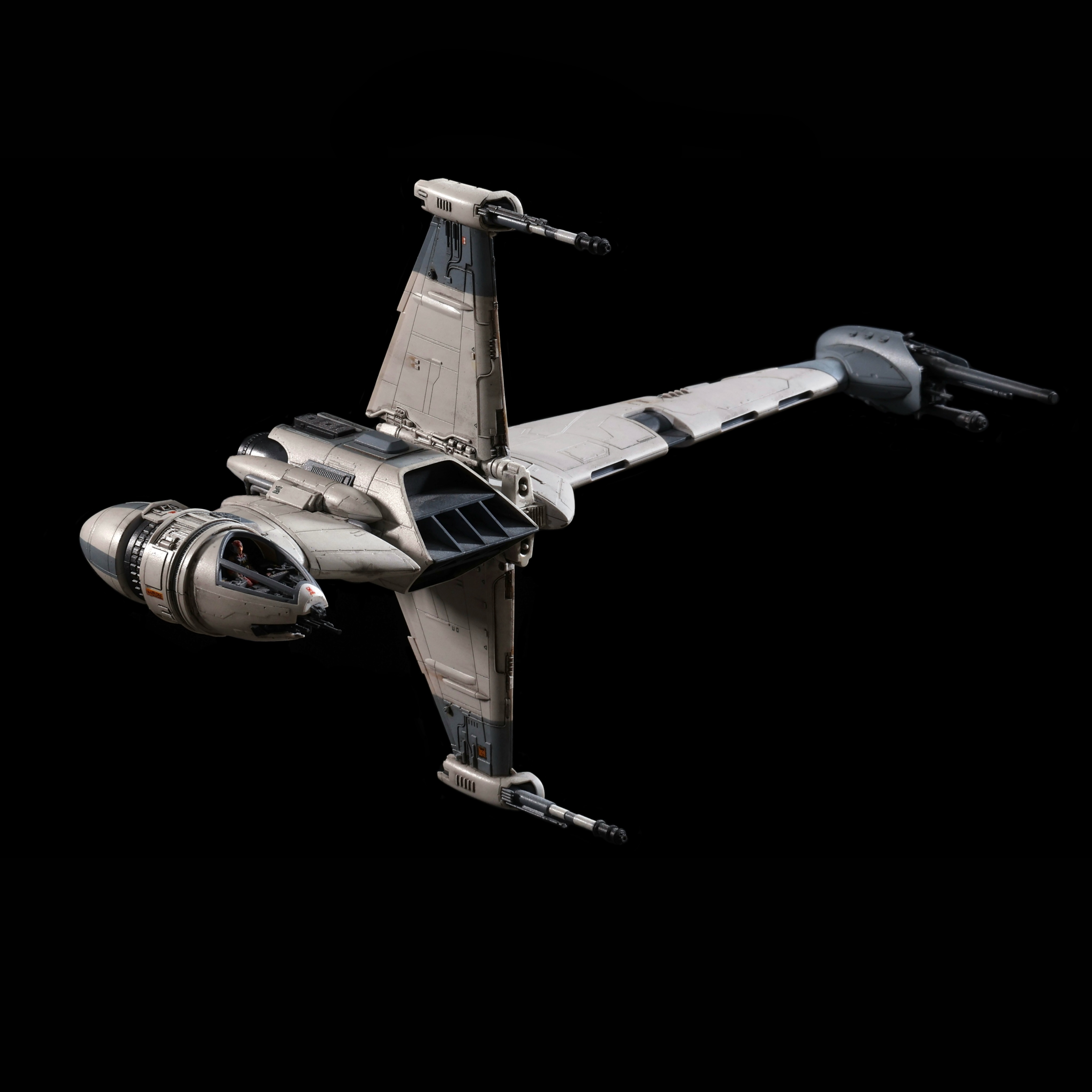 Model Monday throwback: Here’s a Bandai Limited Edition 1/72 Scale B-Wing Model Kit I built in 2018, which I documented in a YouTube video the same year. I’ll always remember the hilarious mistake I made of getting Tamiya panel liner on unpainted plastic of the wing mechanism, then watching in horror as the wings fell off as the panel liner ate through the hinges like xenomorph blood 😂🫠. As a result, the S-Foils are glued in permanent attack mode. The photos below were taken and edited in 2025 using a better camera set up. Thanks for looking! #mynocksden #bandai #bwing #starwarsships
