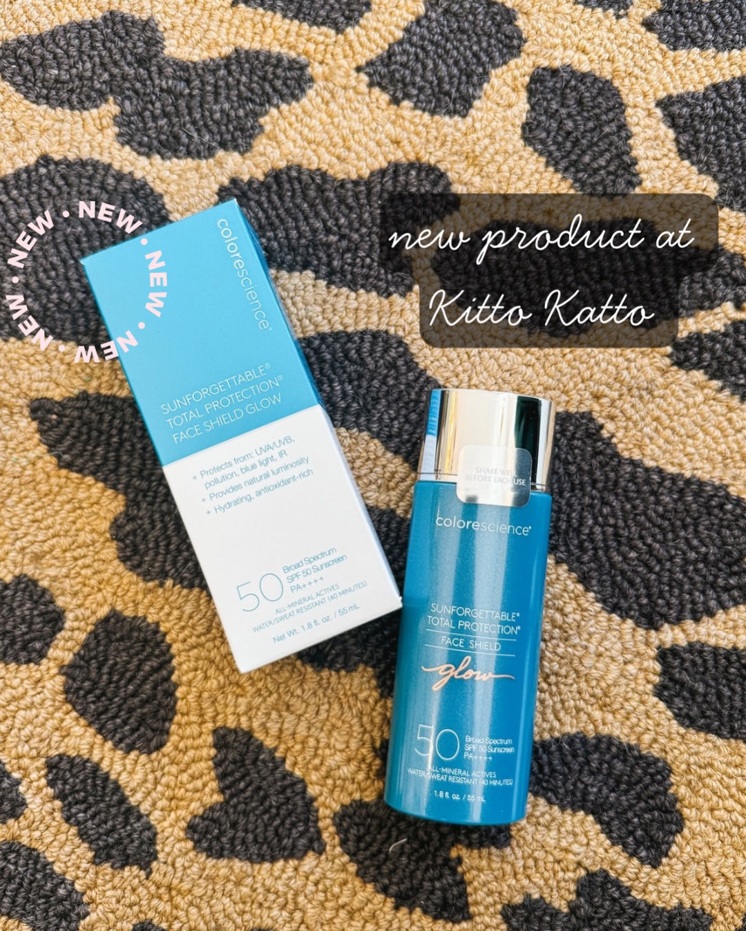 NEW PRODUCT ALERT π¨βΌοΈ
We are now carrying the @colorescience Sunforgettable Total Protection Face Shield Glow SPF 50 βοΈ
Provides environmental protection against UVA/UVB, pollution, blue light, and infrared radiation.
+ SPF 50 / PA ++++
+ Water/sweat-resistant: 40 minutes
+ Natural luminosity in a flattering golden peach tone for all skin tones and types
+ Hydrating, antioxidant-rich
+ 100% mineral, chemical-free active ingredients
+ Elegant, non-greasy formula suitable for all skin tones and types
+ Dermatologist tested, hypoallergenic, non-comedogenic
+ Free of parabens, sulfates, phthalates, oil, dyes, and fragrance
We have a few samples left in store!
#colorscience #esthetician #estheticianlife #denverfacial #denvermedspa