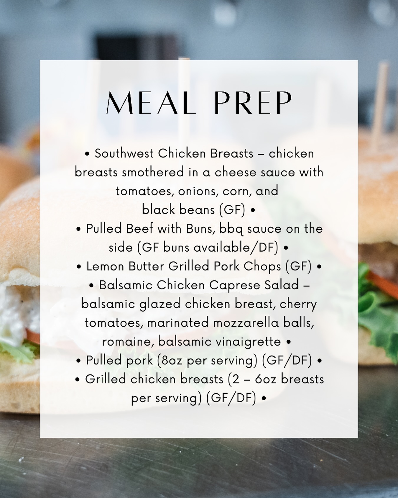 🍽️ This Week’s Meal Prep Orders 🍽️
Pick Up Date: Monday, May 25th (by 5PM) and Tuesday, May 26th
Please place your order by Thursday, May 21st at 10 PM
540.269.3167 or crossroadscafe22846@gmail.com
Or place your order ➡️ link in bio.
#CrossroadsCafe #MealPrep #MealsToGo #TimeSavingMeals #EasyMeals