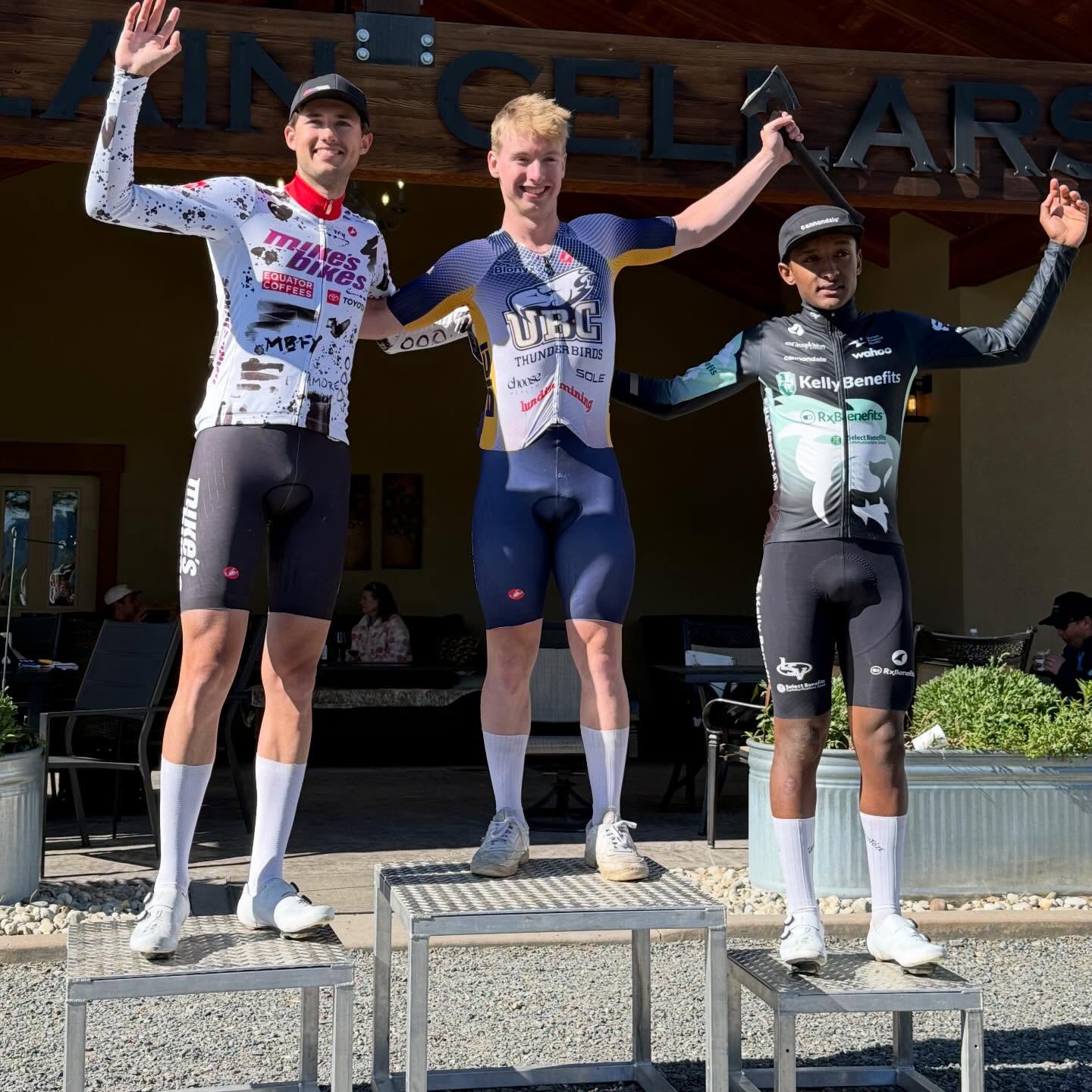 Stage Four - Arlberg Sports Plain Road Race
🥇 Jonah King - @ubccycling
🥈 Nicolas Goumas - @tmbequator
🥉 Tofik Beshir - @kbscycling
Speaking of back to back, Jonah THE King nabs the top spot again!