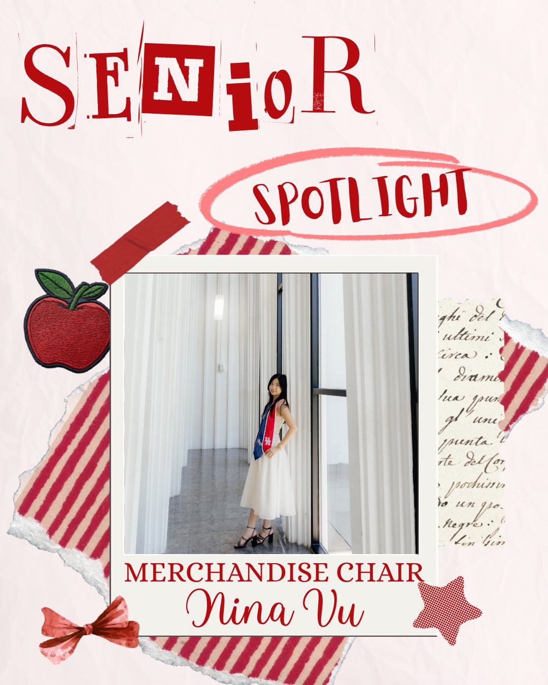 Congratulations to all of our 2025-2026 graduatesπ₯³π
We will be highlighting all of our graduating senior officers! Last but not least our Merchandise Chair Nina Vu!
Nina graduated this spring with a Bachelorβs of Science in Electrical Engineering. She also graduated cum laude!
Congratulations Nina and thank you for all your hard work this yearπ