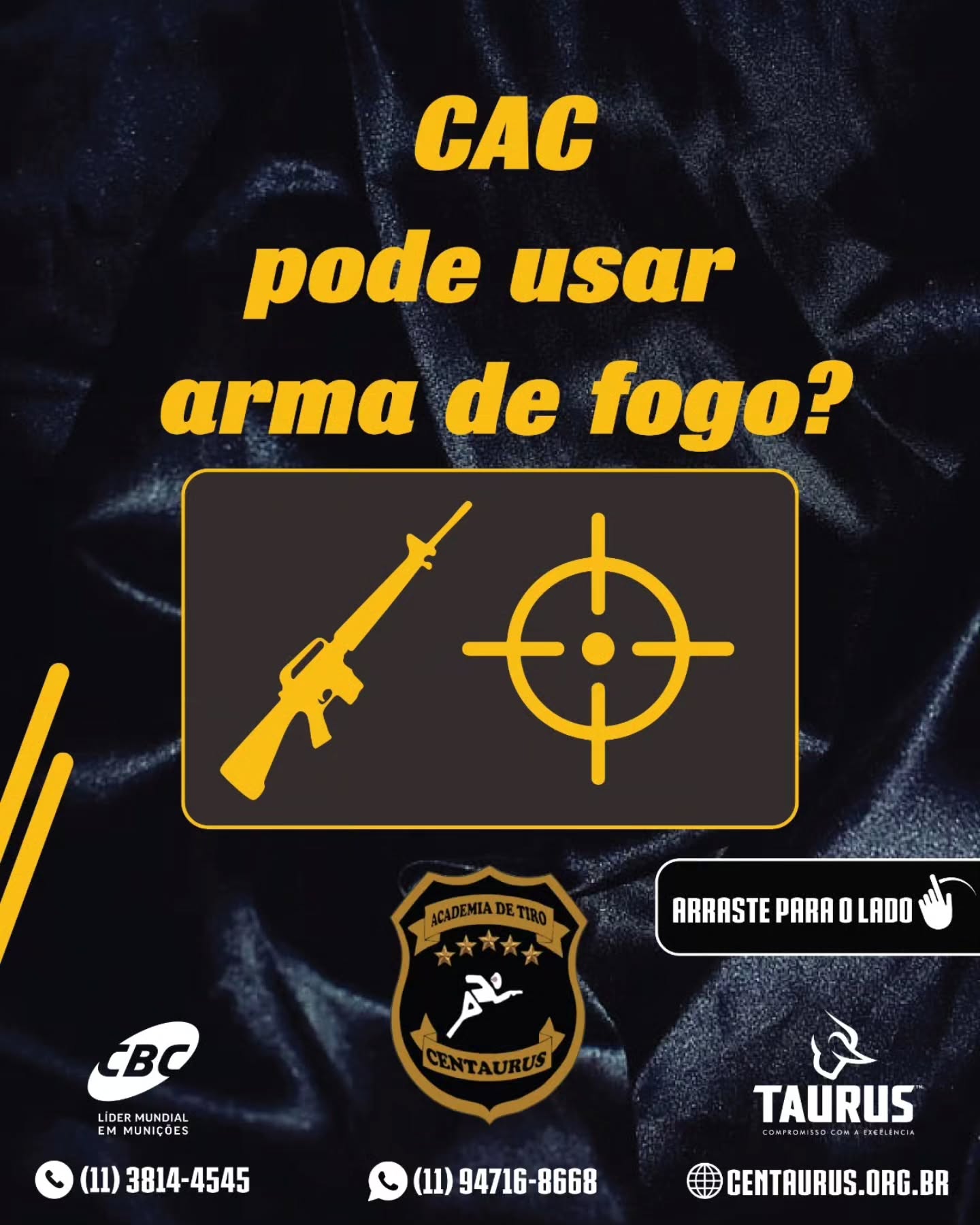 Afinal, CAC pode ou não usar arma de fogo para se defender?