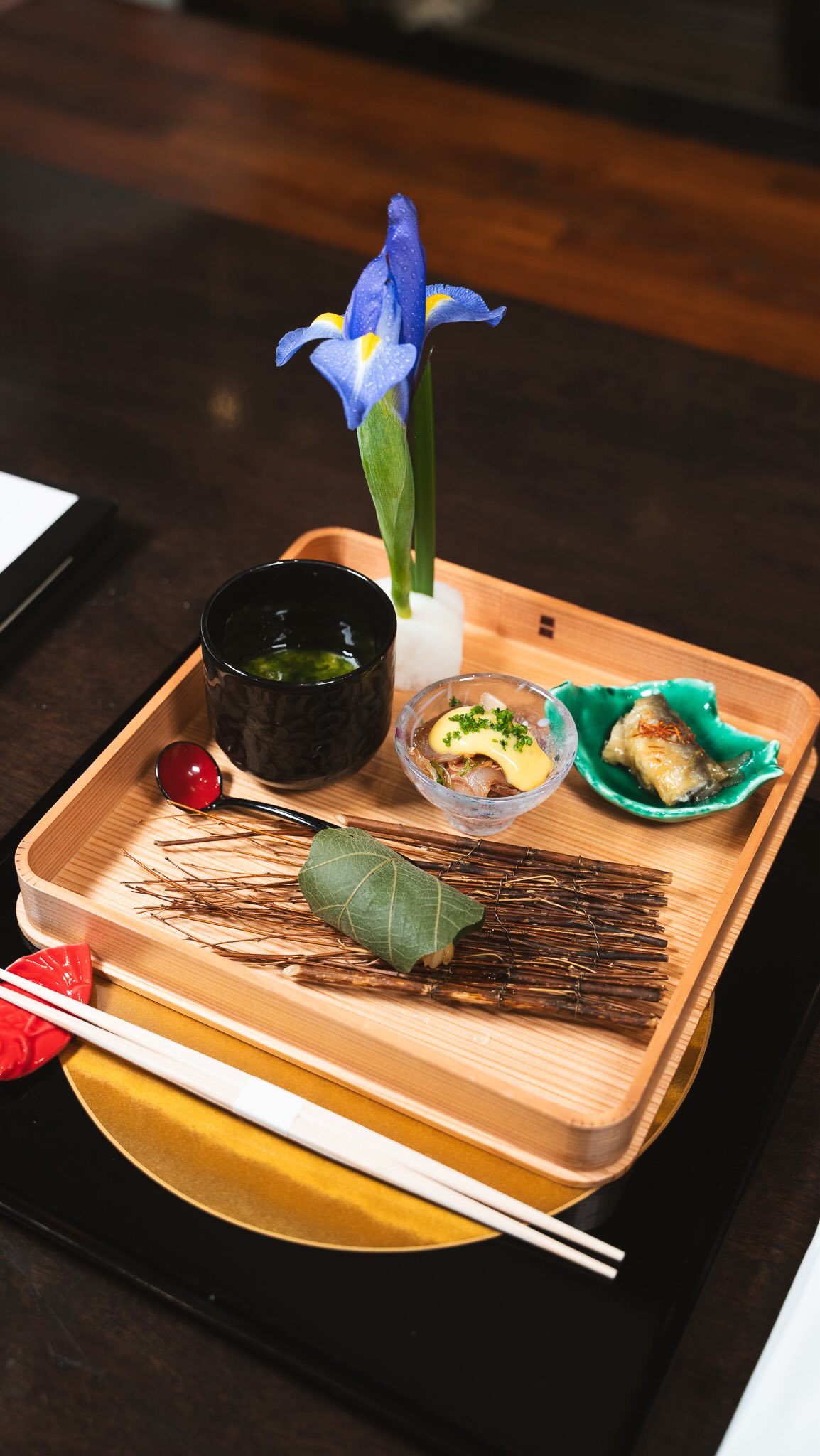 The appetizers from our May Menu at Kaiseki Sanga are full of surprises — delicate flavors, seasonal ingredients, and beautifully crafted bites that make every course unforgettable. ✨ #kaisekisanga #lasvegas #authenticjapanesefood #vegas #dinnerideas
