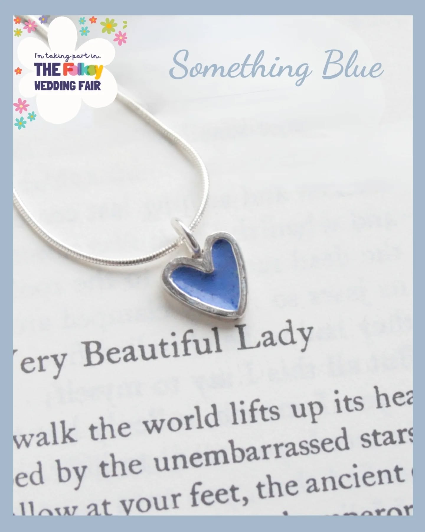 š "Something old,
Something new,
Something borrowed,
Something blue
and a sixpence in her shoe."
I love this old Victorian wedding rhyme so today I've put together a collection of 'something blue' for theĀ @folksyhq wedding fair. š