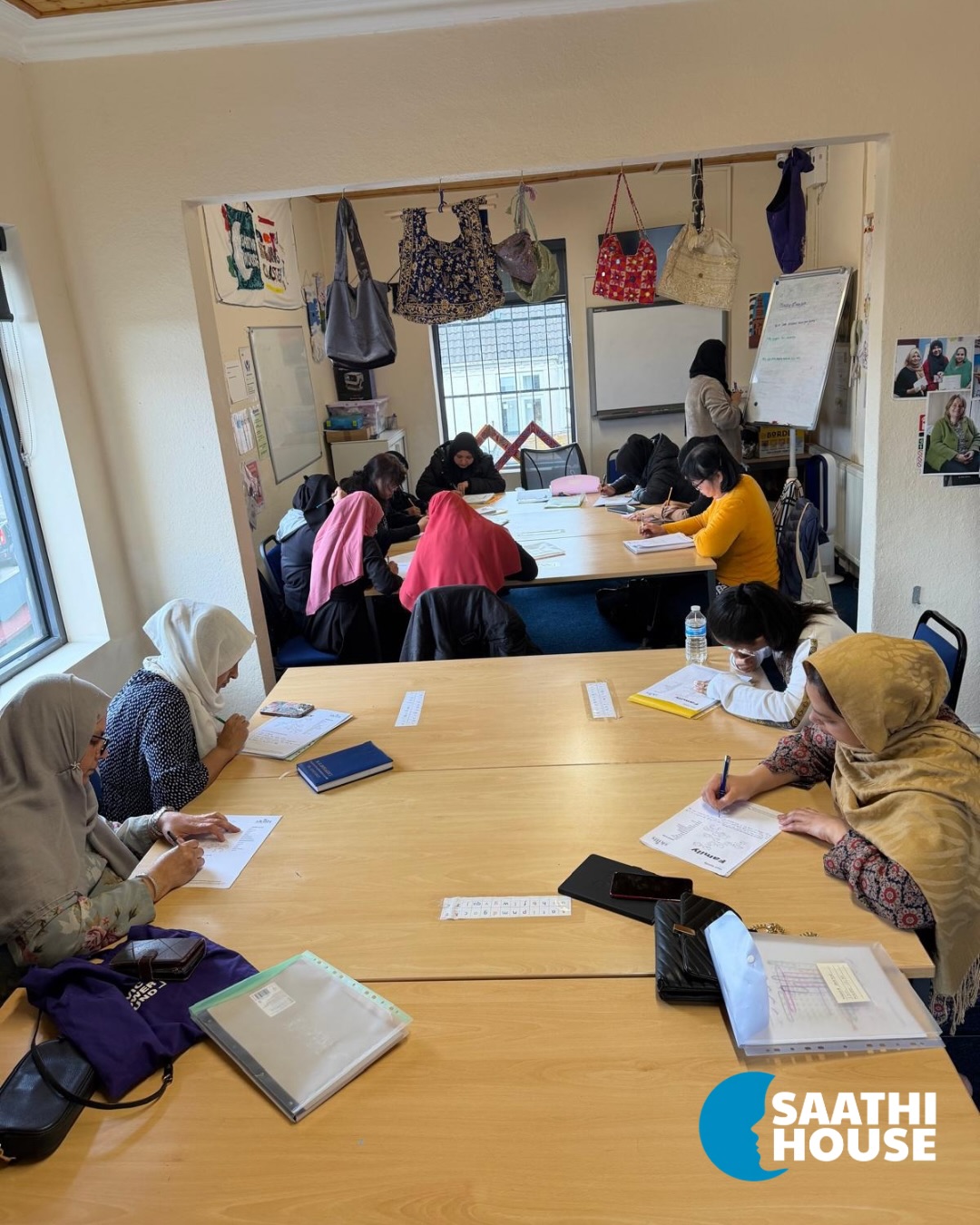 Hard at work 👏🏽
As part of our project funded by NPower, women attend 3 sessions each week designed to build confidence, independence and practical life skills.
On Mondays, we deliver our Steps to ESOL class, which supports learners in developing the confidence and communication skills needed to progress into our ESOL classes. Alongside this, the programme also offers digital skills training and financial literacy workshops, helping women gain essential knowledge and skills for everyday life, employment and further learning 📖
You can find out more about the npower Business Solutions Foundation on their website https://npowerbusinesssolutions.com/foundation