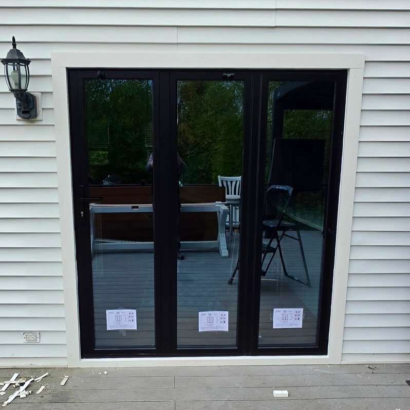 Another beautiful transformation completed by Anchor State Windows & Doors LLC.
This project involved replacing an outdated exterior setup with a sleek modern black door system that completely changed the look and feel of the space. Clean lines, solid finish work, and a much more open, updated appearance.
We’re extremely happy with how this one came out and even more importantly — so is the homeowner.
We take a lot of pride in making sure every install is done the right way from start to finish, with attention to detail and communication throughout the entire process.
If you’re considering upgrading your windows or doors, feel free to reach out anytime for honest guidance and quality work you can feel confident in.
401-430-0755
AnchorStateWindowsDoors.com
#RhodeIslandContractor #RhodeIslandHomes #WindowAndDoorReplacement #HomeImprovementRI #CranstonRI