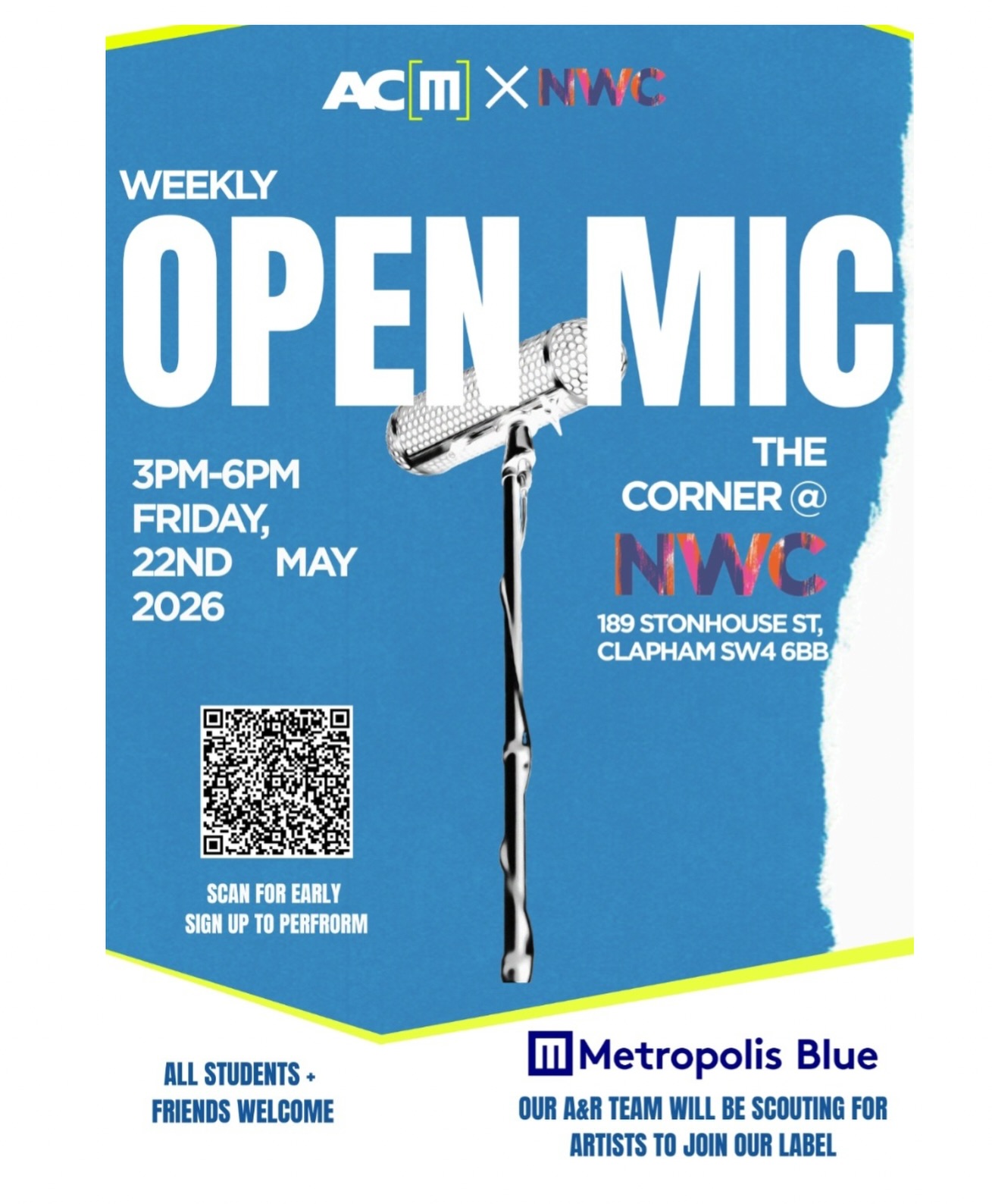 Come by for an evening of live music, browse our clothing collection with a drink in hand at @newworkingclass ! Location mentioned!
.
.
#openmic #standuplondon #londonevents #events #londonactivities