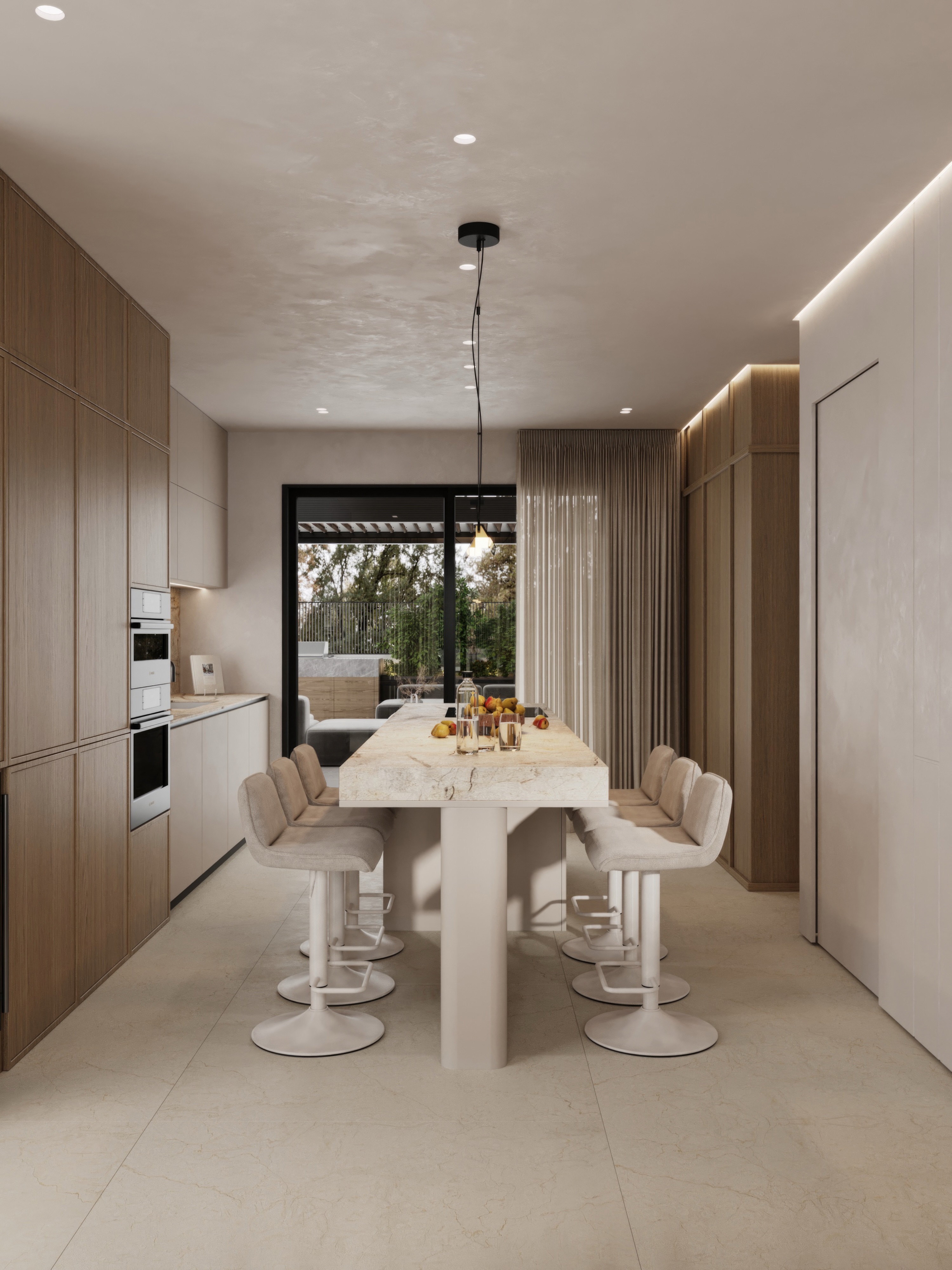 A kitchen designed to feel warm, timeless and effortlessly elegant.
______________________
•design-project “Golden Hour”
•#did_goldenhour
•design: @design.in.details
•location: Alexandroupoli, Greece
______________________
📩DM to begin your design journey with us
#kitchendesign #kitcheninspiration #designproject #interiorvisualization