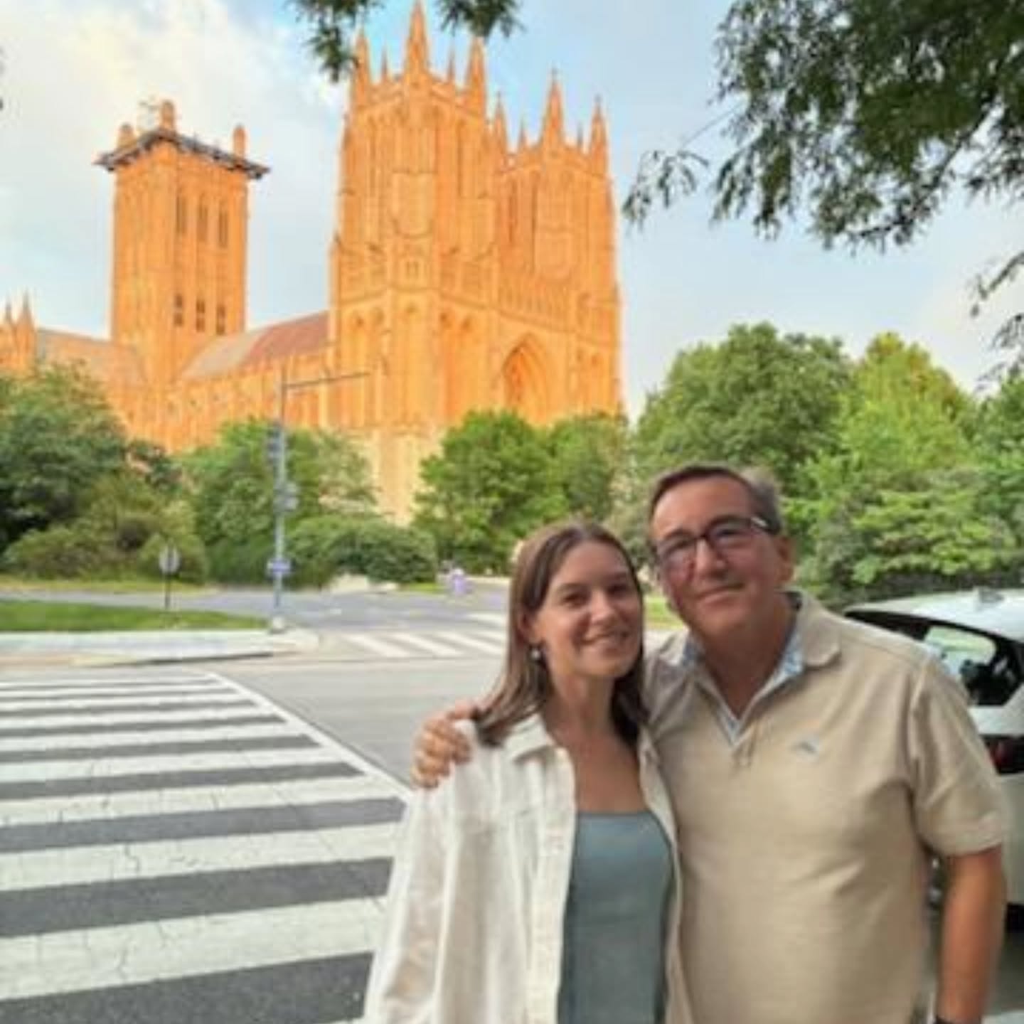 Visiting my daughter in DC.
