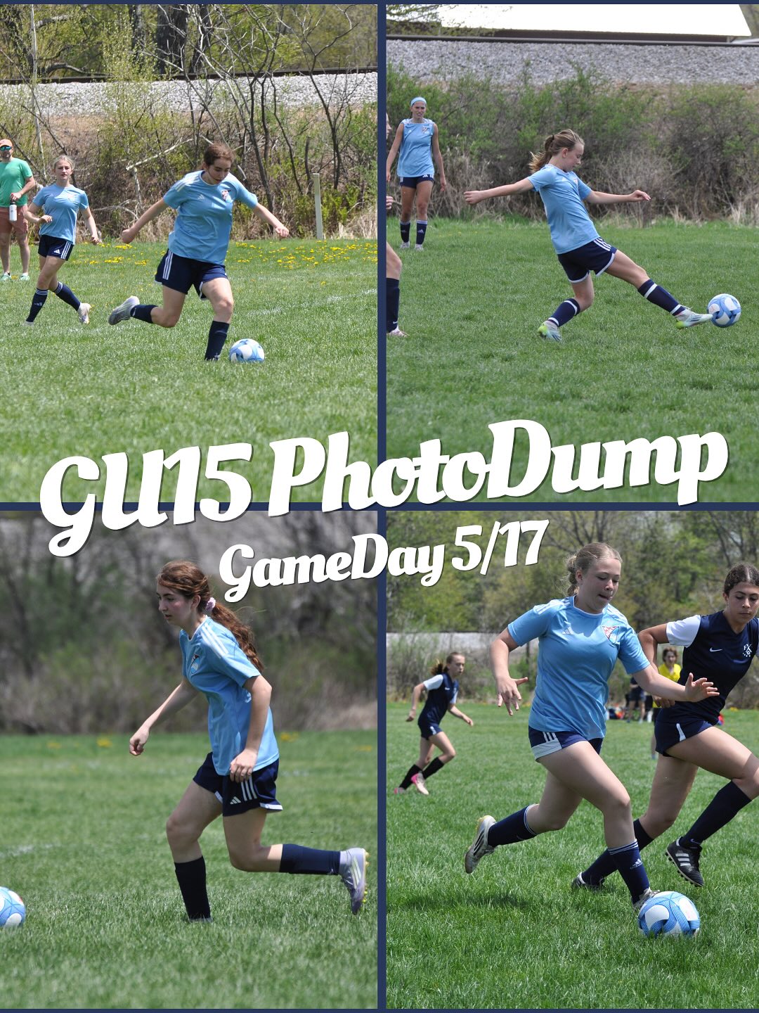 U15 Girls are on 🔥! Enjoy the photos from last Sunday’s game! #SundayFunday #youthsofcer #OnThePitch #mwvsc