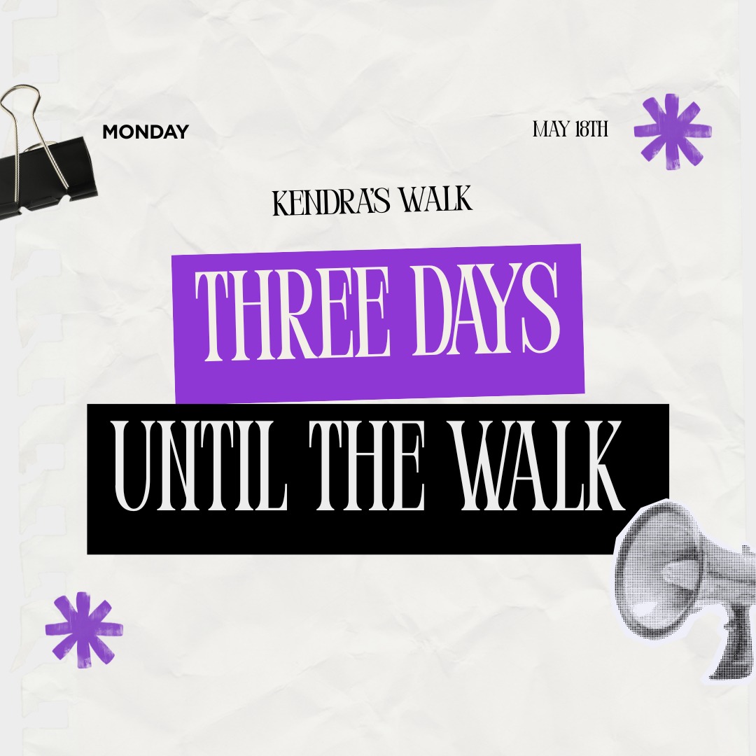 THREE DAYS UNTIL THE WALK!!! 💟
#kendraswalk #fundraiser #cancercare #sjr