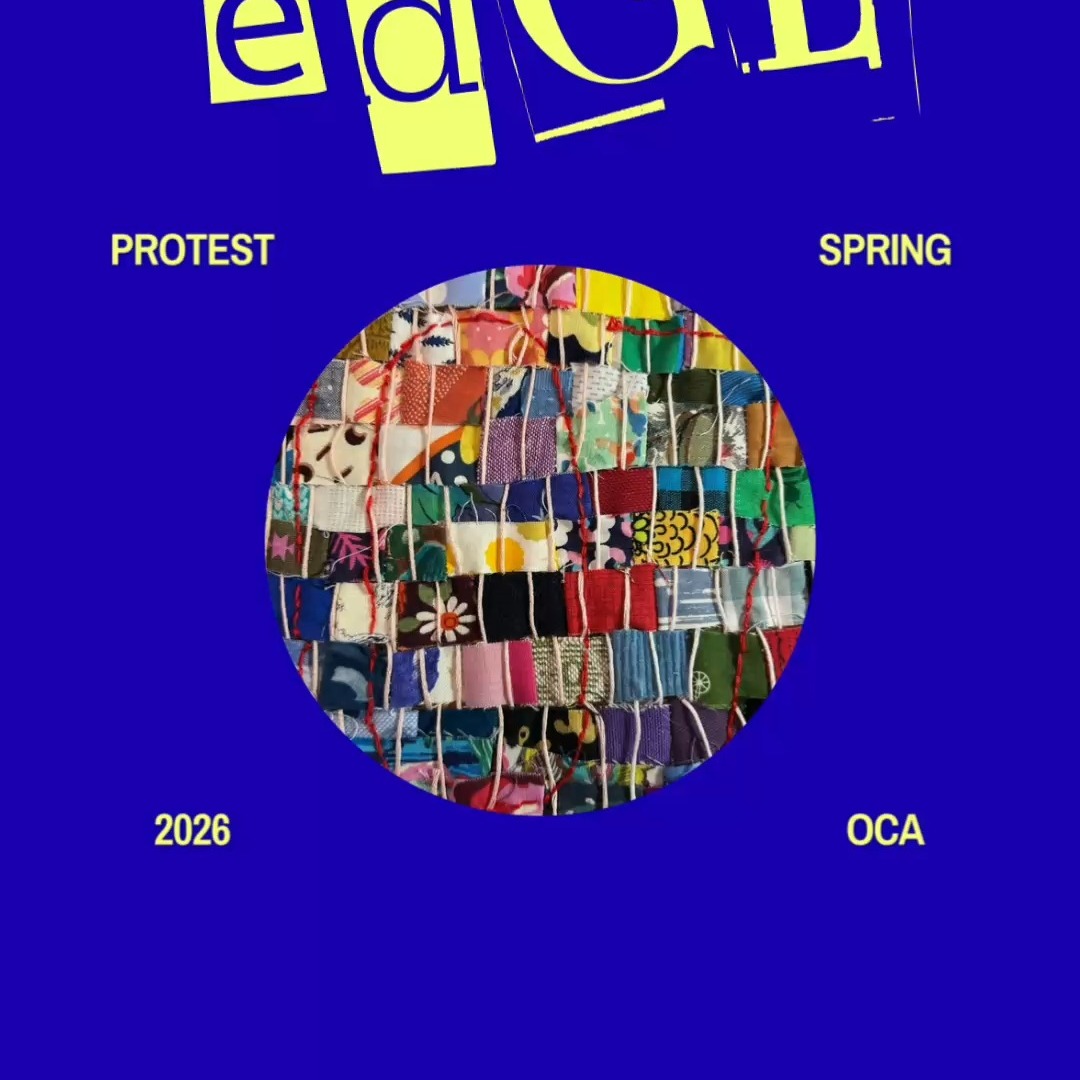 Featuring work by @opencollegearts students and alumni, this issue of edge zine brings together a powerful collection of student work that examines protest not just as a public act, but as a psychological and domestic reality.
Release day is tomorrow - 22 May!
Congratulations to all involved!
#WeAreOCA #OCAStudentAssociation #Zine #OnlineLearning #Creativity