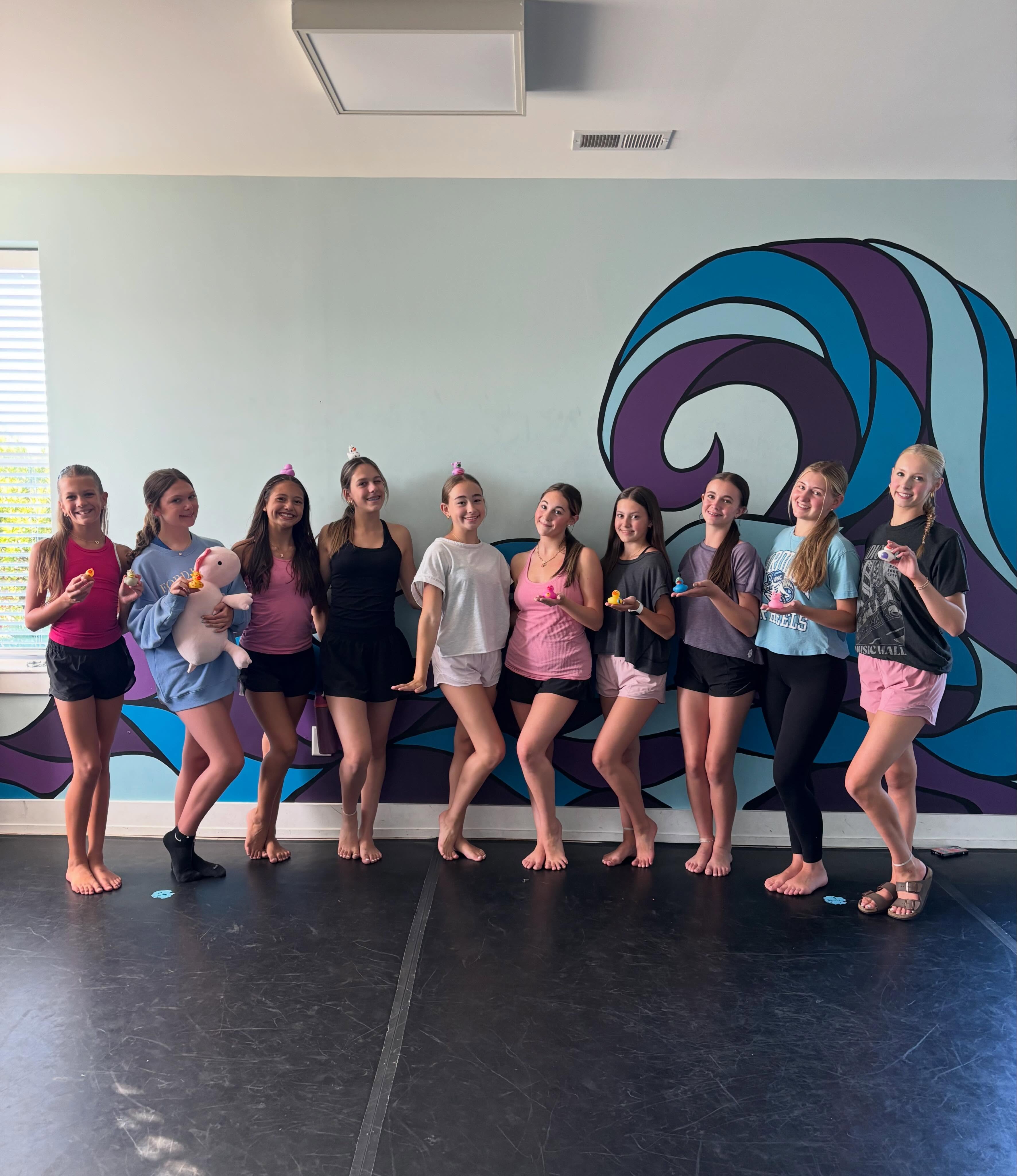 That’s a wrap on the 25-26 CDA season! These girls celebrated their last day with rubber ducks!
Make sure you are prepared for dress rehearsal tomorrow and recital on Saturday! 💜🩵💙