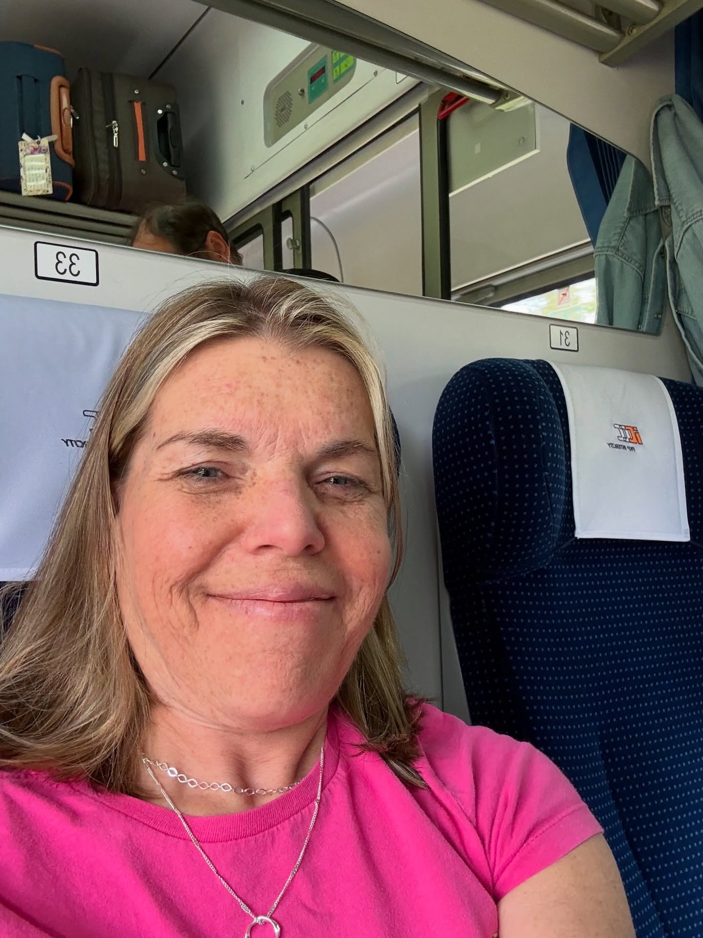 On the train to Krakow! Long travel day. Bus is next in about 7 hrs. #missionstravels