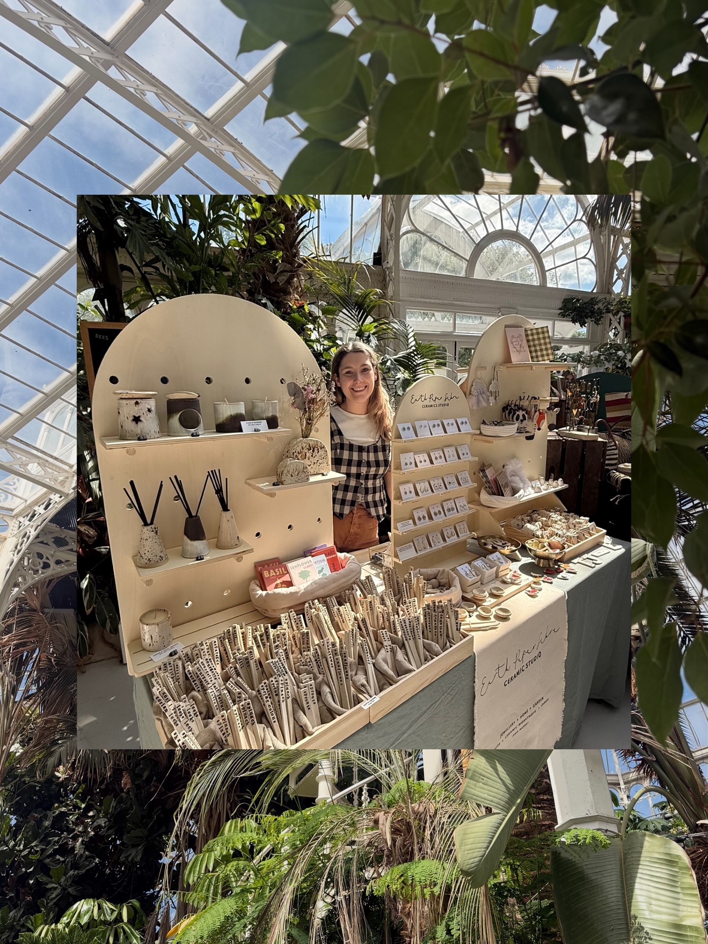 Lovely weekend in Liverpool ✨💚
Had lots of really nice chats, and a few people saying they’d bought from me before (and that their mums loved their Christmas presents 🥹) — which is always so good to hear and makes it all feel worth it.
Best sellers were the fruit & veg pin badges, herb & veg sticks (obviously), and the pearly earrings 🤍
Thanks so much for having me @popuppalmhouse 💚
