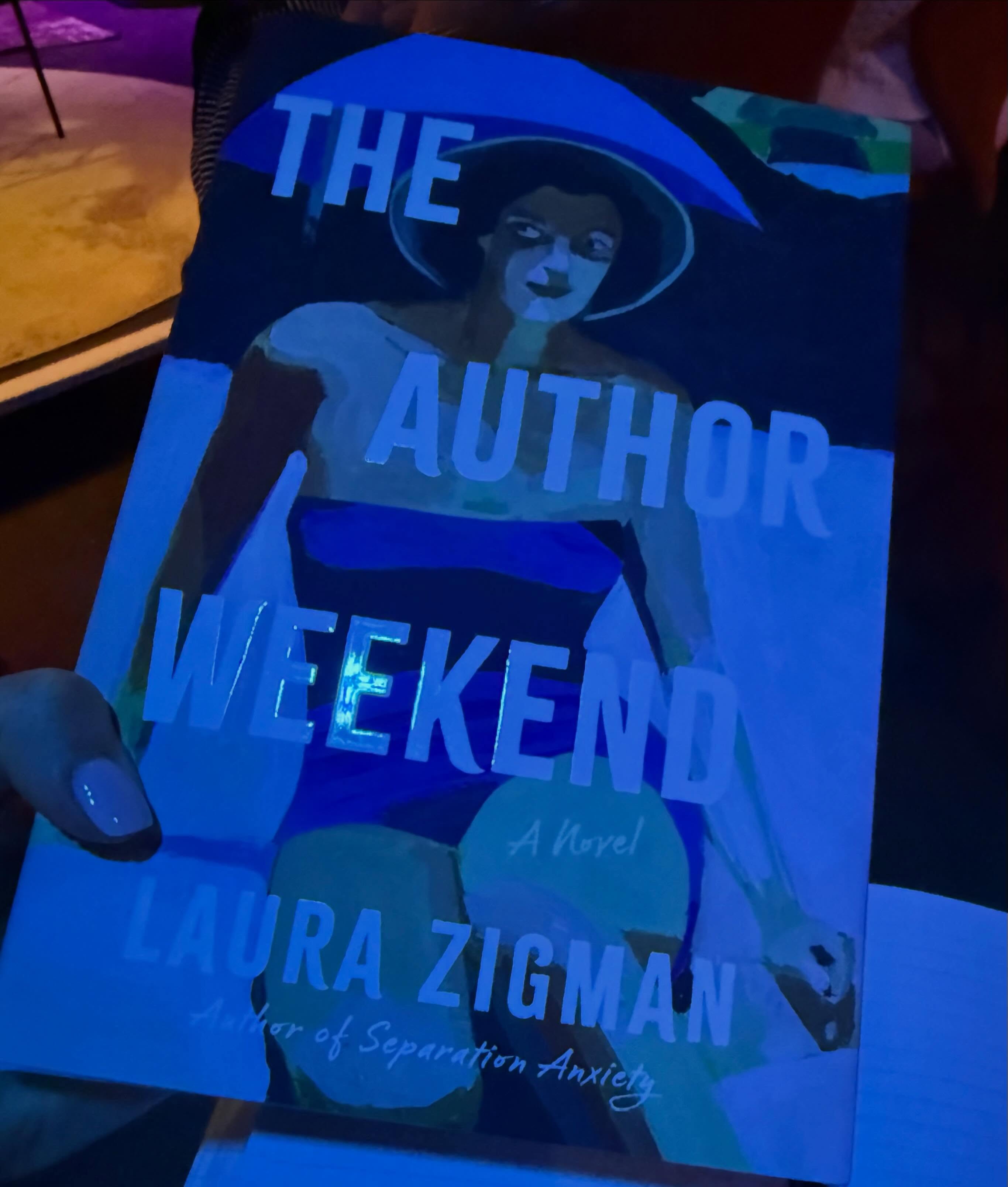 Wonderful evening with Laura Zigman and Ann Leary. Cannot wait to dig into this book.