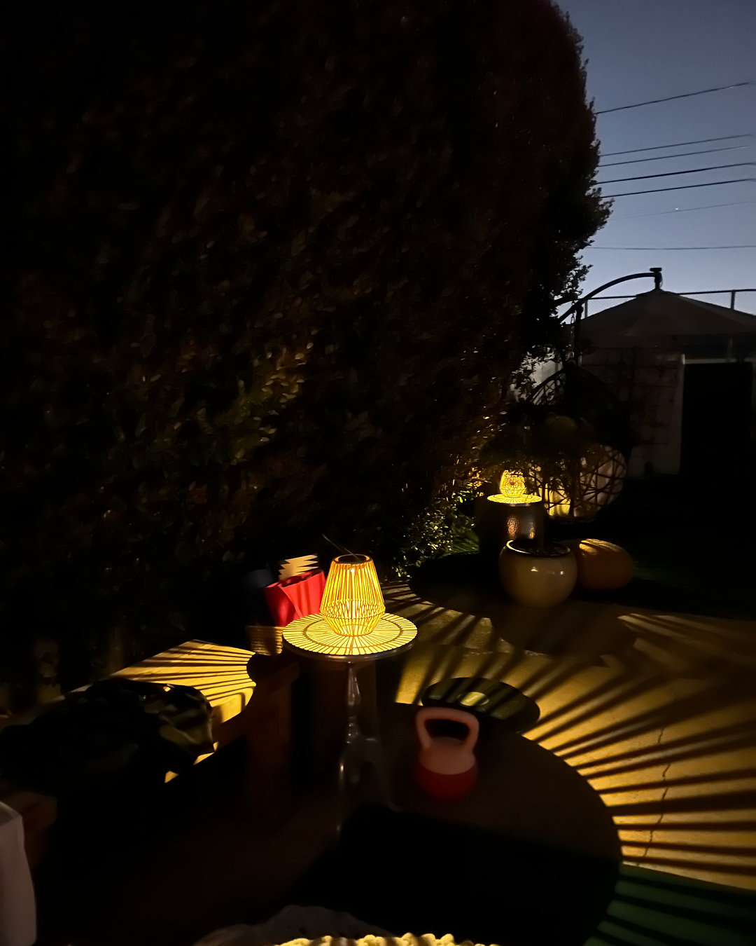 A literal glow up ✨ I lit my entire rental backyard—pool deck, gazebo, steps, and pool—using only solar and battery-powered lights (zero hardwiring). I linked every product and even called out one I wouldn’t buy again. Link in bio for the full how-to and product list. #GlowUp #PatioGoals #SolarLighting #OutdoorDecor #RentalFriendly Link in Bio