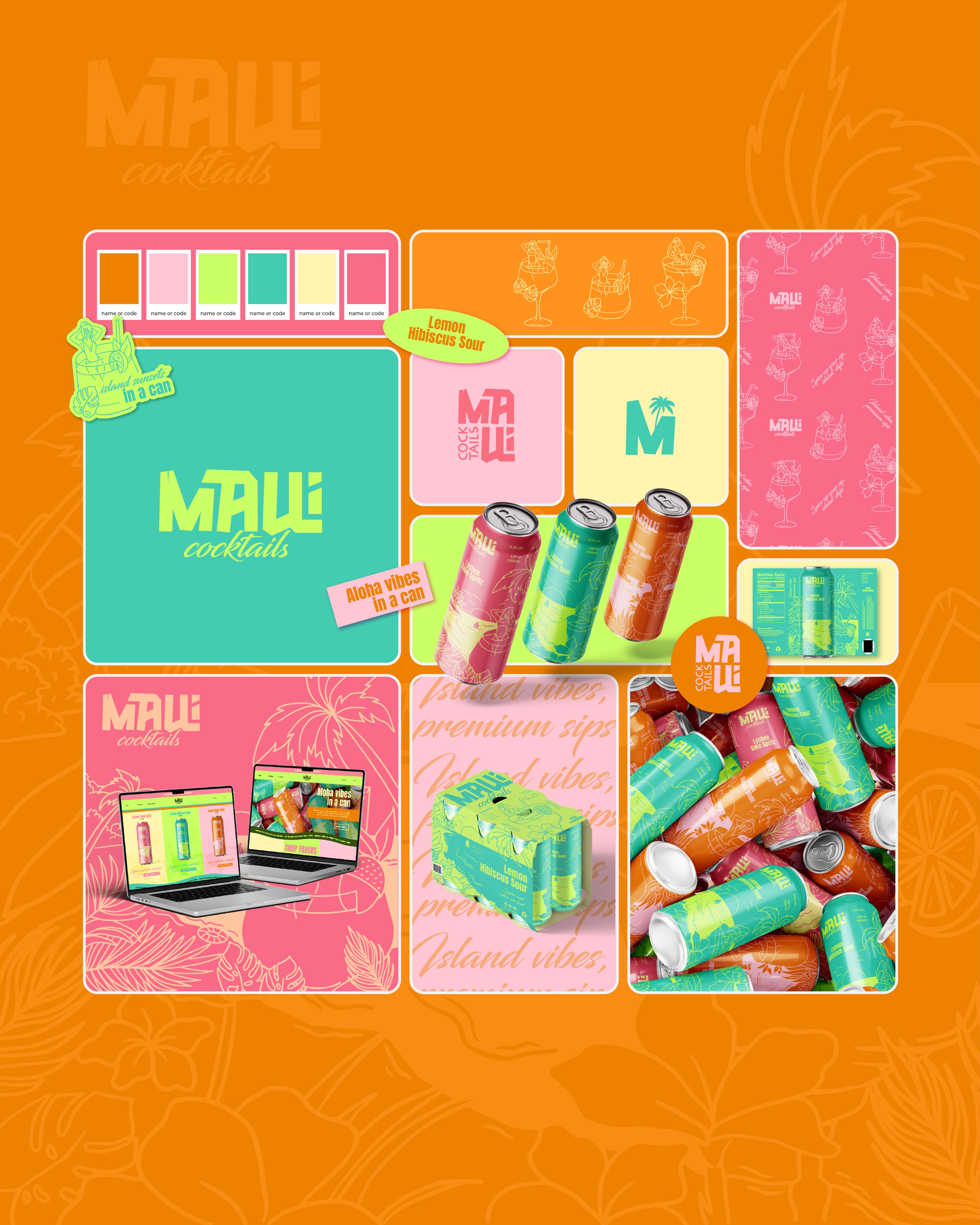 Maui was one of those projects that reminded me why I love branding so much 😭✨
A new player in the beverage industry inspired by the tropical energy of Maui, Hawaii… but instead of going the expected “beachy cocktail” route, we built something way bolder 👀
Bright colors. Playful typography. Loud personality. Premium but fun.
Because good packaging design doesn’t just make a product look pretty on a shelf, it makes people feel something before they even take the first sip.
From the cans, patterns, and merch, to the website, signage, and social assets… every little detail was designed to make the brand feel alive, energetic, and impossible to ignore.
This is what I love most about working on food & beverage branding and CPG branding projects: creating full worlds around products, not just logos.
Seeing all the elements come together like this scratches my brain in the best possible way 😭
If you’re a founder looking for:
✨ premium branding
✨ creative direction
✨ brand strategy
✨ bold visual identity
✨ indie brand packaging
✨ product packaging design that actually stands out
…hit the link in my bio before my June spots disappear 😭✨🦋
#brandidentitydesign #packagingdesignexpert #foodandbeveragebranding #cpgbranding #boldbranddesign