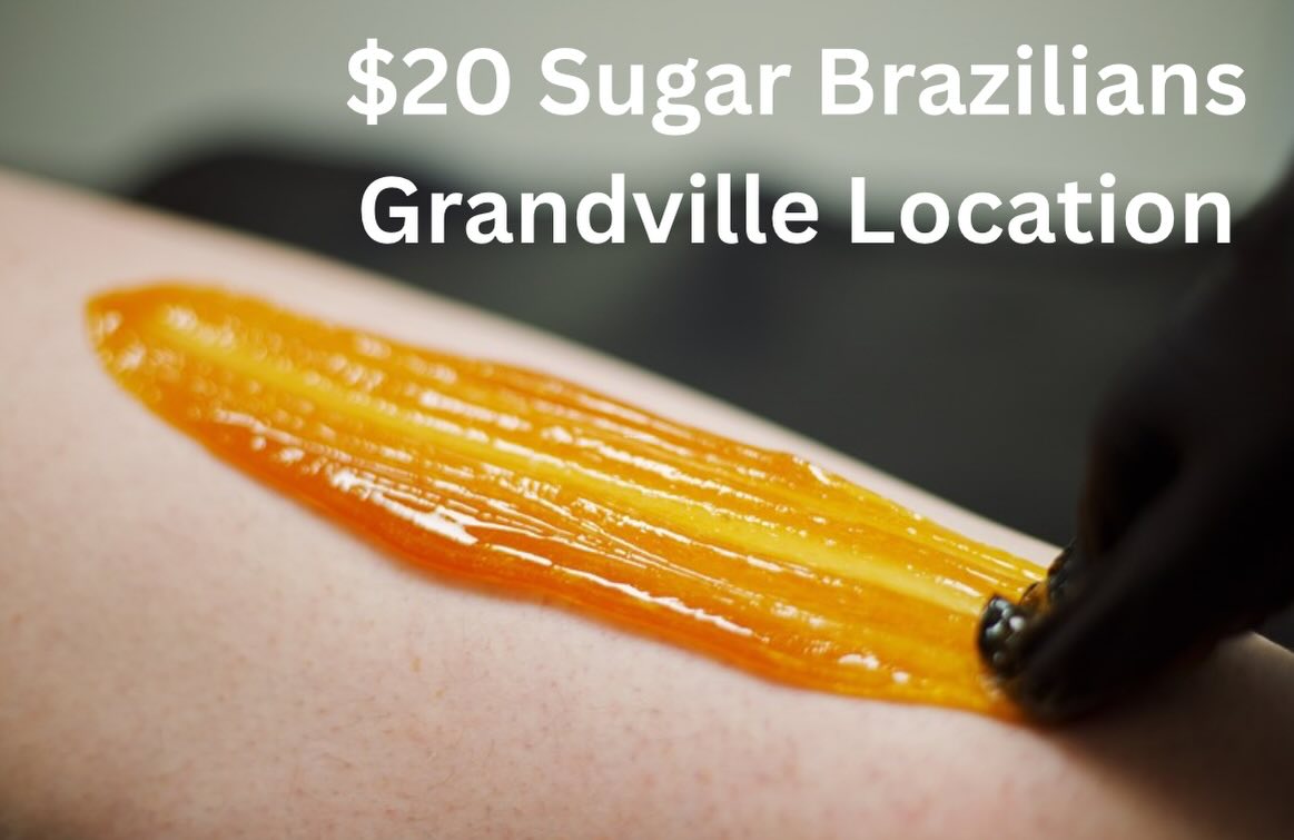 ⨠Smooth girls, this oneâs for you â¨
Now through June 3rd, enjoy $20 Sugar Brazilians at our Grandville location đ¤
Perfect for first-timers, vacation prep, or anyone wanting to try sugaring for the first time.
đŻ Gentler on sensitive skin
đŻ Smooth results
đŻ Limited-time perfection training special
Appointments will go fast â book while spots are available â¨
#Waxology #GrandvilleMI #Sugaring #SugarBrazilian #GrandRapidsBeauty SmoothAF BrazilianWax GrandvilleWaxing MichiganBeauty WaxologyGirls