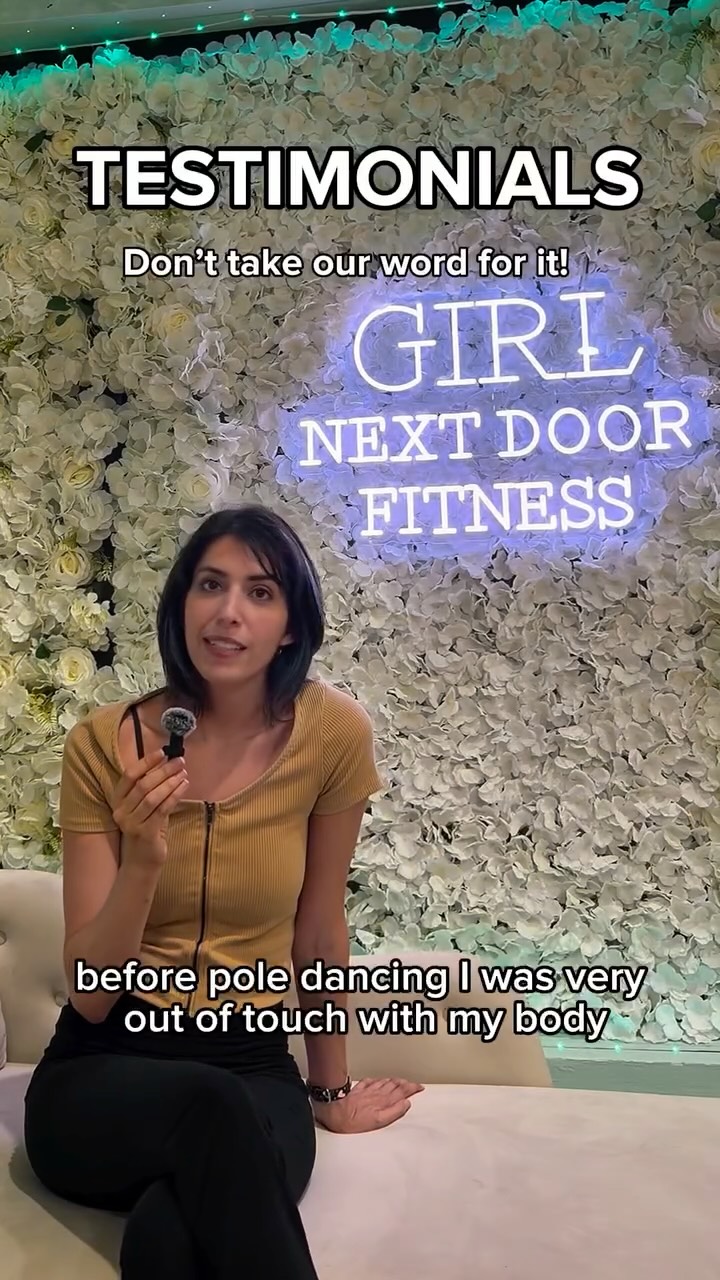✨ Don’t Take Our Word For It 💖
Real women. Real confidence. Real results 💃🔥
Every spin, every laugh, every dance, every “OMG I DID IT” moment; that’s what we build here and there’s a class for everyone 💗💕✨
👯 Tag the friend you’re dragging to class with you 👇
🖥️ Book your trial: www.girlnextdoorfitness.com
—
Follow for more ✨
#pole #bocaraton #womensempowerment #poledancing #fitness