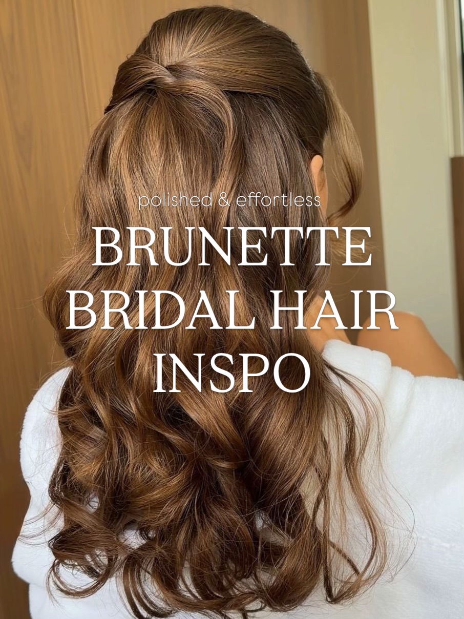 Where are my brunette brides at?
Polished and effortless bridal hair inspo for your wedding hair 🤎
From bouncy blowout waves to textured french twists. Brunette hair has a beautiful depth that feels luxe and rich and you can go polished and full of shine or go textured and more effortless. It has the power to make the simplest styles look and feel elevated and refined.
Save this as your wedding hair inspo and let me know if you’re going for an updo or downstyle for your wedding day?
1. Polished ponytail perfect for your welcome party of party look
2. Cool girl midi bun with
3. Elegant blowout half up ponytail
4. Twisted clean midi bun
5. High half upstyle
6. Sexy refined french twist
7. Sleek midi bun
8. Soft Hollywood waves
9. Timeless ballerina bun
10. Bouncy blow out waves half upstyle
•
•
•
•
•
•
•
#brunettehairstyles #bridalhairinspo #bridalhairstylist #brunettebridalhair #weddinghairinspo