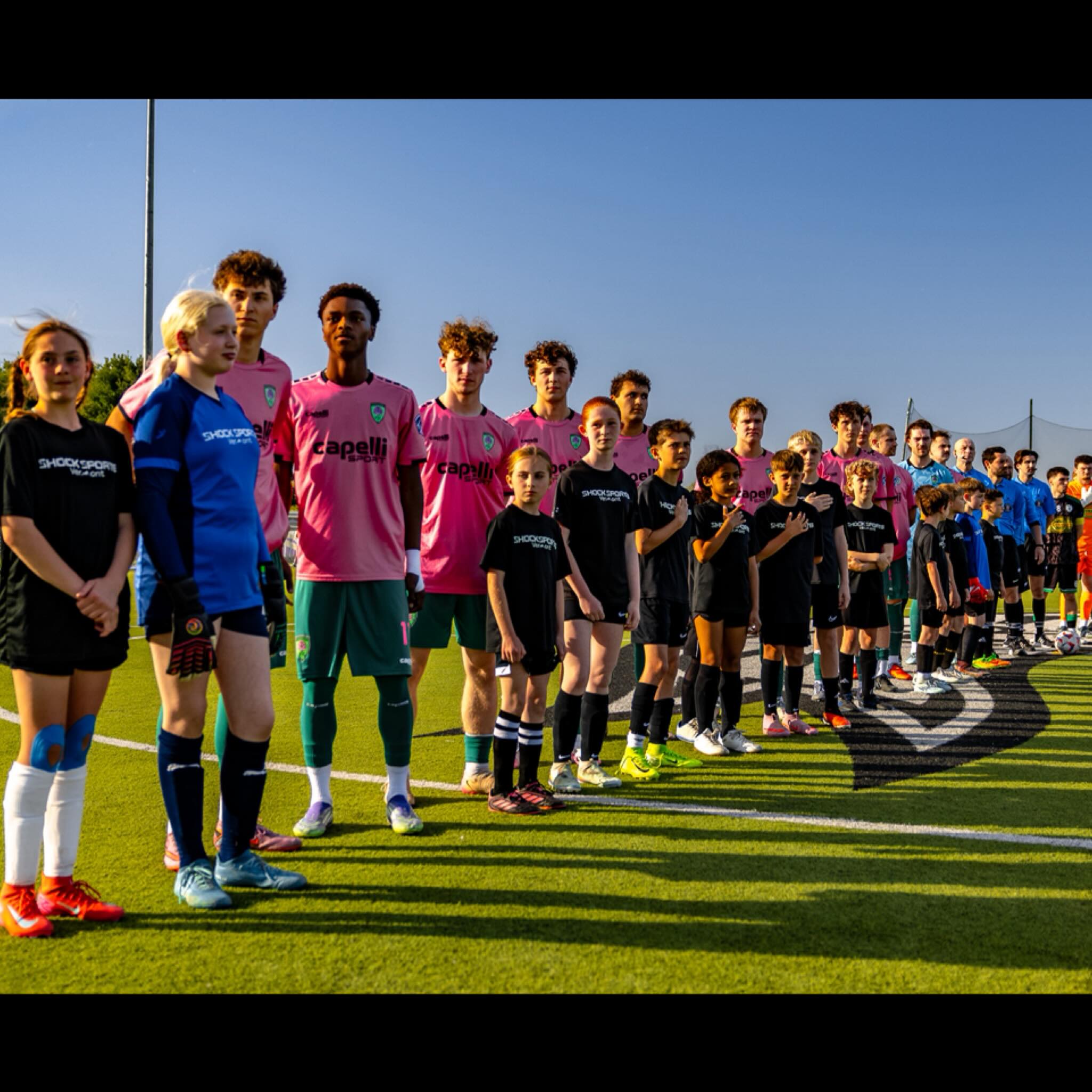 🍀 What an awesome night! Some of our Shock athletes had the opportunity to walk out with Vermont Clover FC alongside our very own Coach Miles & Coach Gabe.
Players also got to play on the turf at halftime during a quick training session in front of the crowd.
It was really cool to see so many families, athletes, and coaches together supporting the local soccer community. Big thanks to Vermont Clover FC for having us out!
The clean shots in this batch are from @aj.murrayvt - thank you!
@vermontcloverfc
@vermontsoccer