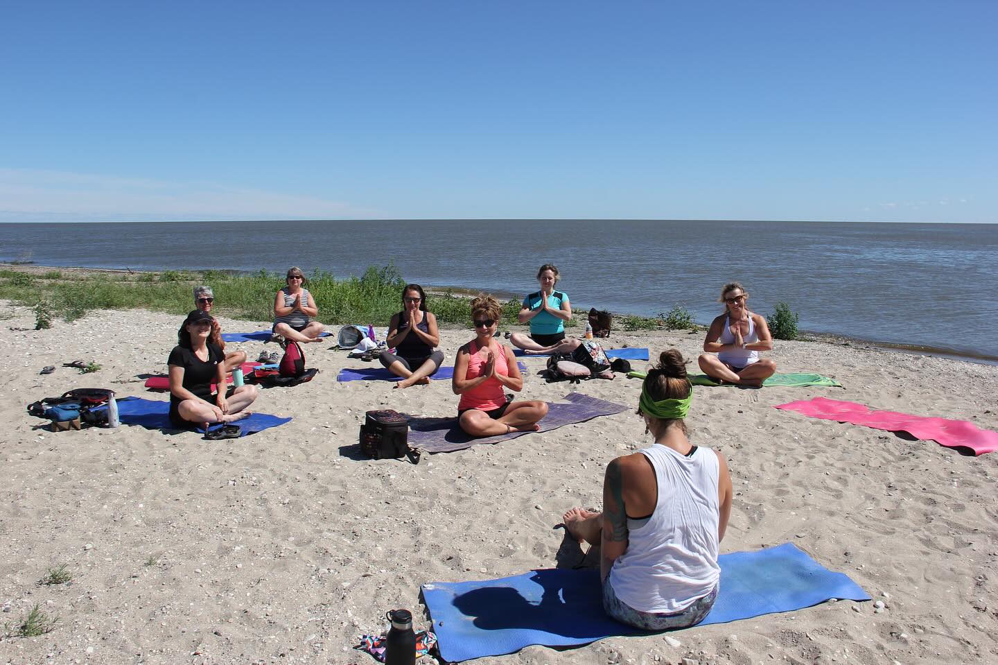 The PSKA Yoga Kayak Tour
No! We don’t attempt the eagle pose on our kayaks, although a swim might be refreshing after our yoga practice!
Stow away your yoga mat on your boat and enjoy a relaxing paddle as we weave our way toward the Lake. Once there we will disembark and be treated to yoga on the beach by a certified instructor (30 minutes). This three hour excursion will also include opportunities for nature sightings, basic kayak instruction, and a snack break (bring along some treats).
Leanne Stevens is a qualified Yoga instructor who has been actively teaching yoga for the past 30 years. She draws from her studies in India to offer an informed and authentic yoga experience.
After our yoga session we will relax on the beach before returning to our kayaks to leisurely paddle back to our launch site.
This tour will be offered on June 28th and August 30th.
See you on the water!