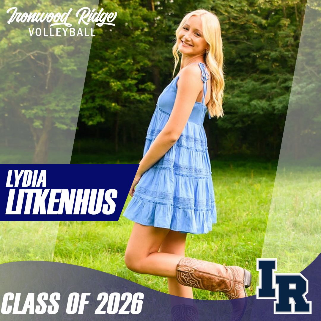 #OurSeniors
Lydia Litkenhus graduates tonight at Ironwood Ridge! Lydia has been the starting setter on the varsity Indoor Team over the past three seasons. She earned First Team All-Region honors while finishing in the top two of career assists at Ironwood Ridge. On the sand, Lydia completed in the Beach squads 2s flight and finished with 30 career wins, the most of any Nighthawk in the beach program.
Lydia will attend Purdue University in Indiana this Fall!
#IRVB #SeniorSeason #NighthawkNation Alumni
