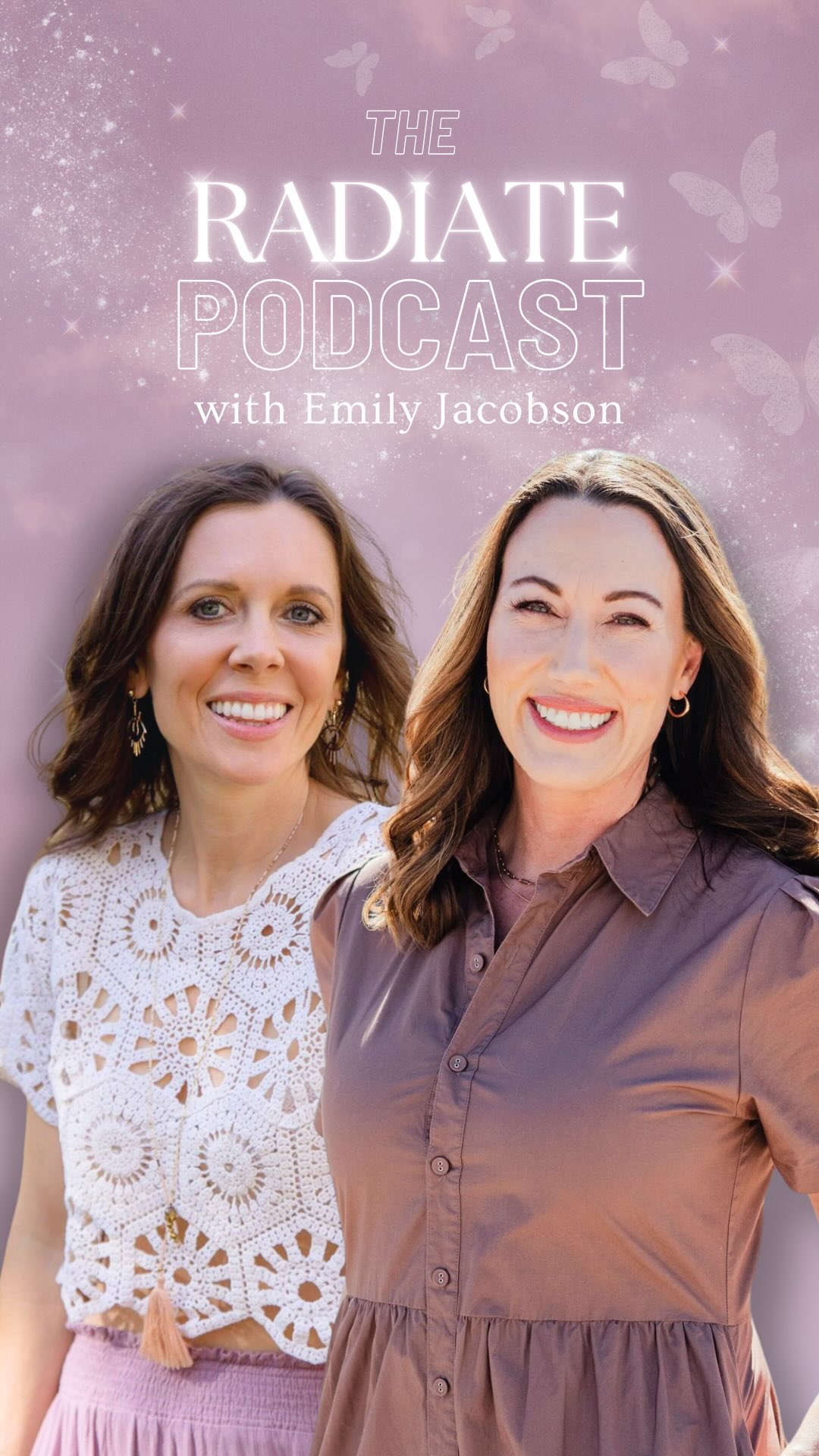 Still shrinking, self-censoring, or overthinking every time you’re seen? 💜
This week on the Radiate Podcast, I’m joined by Emily Jacobson — nervous system coach and creator of Safe To Show Up™.
We dive into visibility, nervous system healing, self-censorship, overwhelm, and what it actually takes to feel safe being fully seen without abandoning yourself in the process.
If you’ve been craving more confidence, authentic expression, and grounded self-trust… this episode is for you. ✨
Link in bio
#nervoussystemhealing #visibilitycoach #somatichealing #selftrust #embodiment