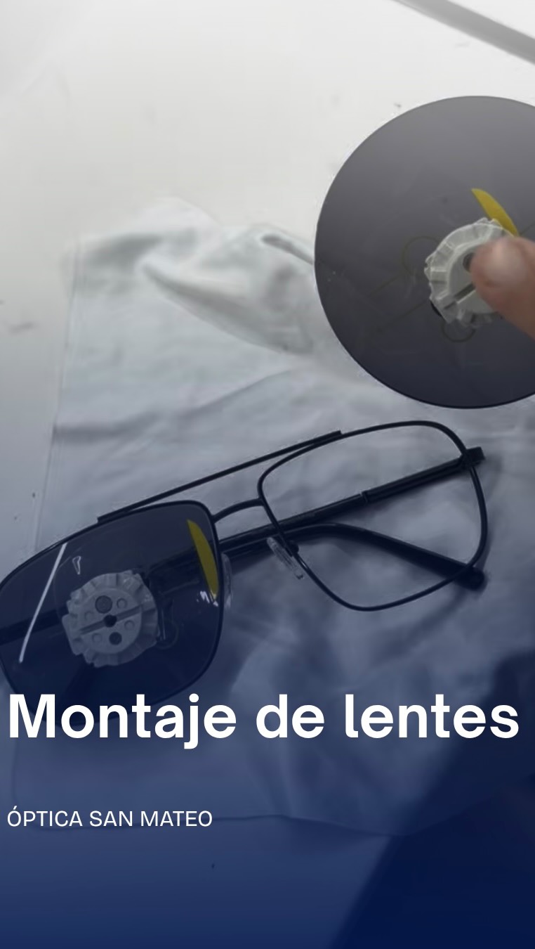 👓 Detrás de cada gafa hay mucho más de lo que parece.
Cada lente la trabajamos y ajustamos una a una según tu graduación y tu montura ✨
La cortamos, le damos la forma exacta y la montamos para que todo encaje perfecto y puedas disfrutar de tus gafas cuanto antes.
Porque no es solo “poner un cristal”.
Es preparar algo que vas a llevar cada día 😊
💙Óptica San Mateo
