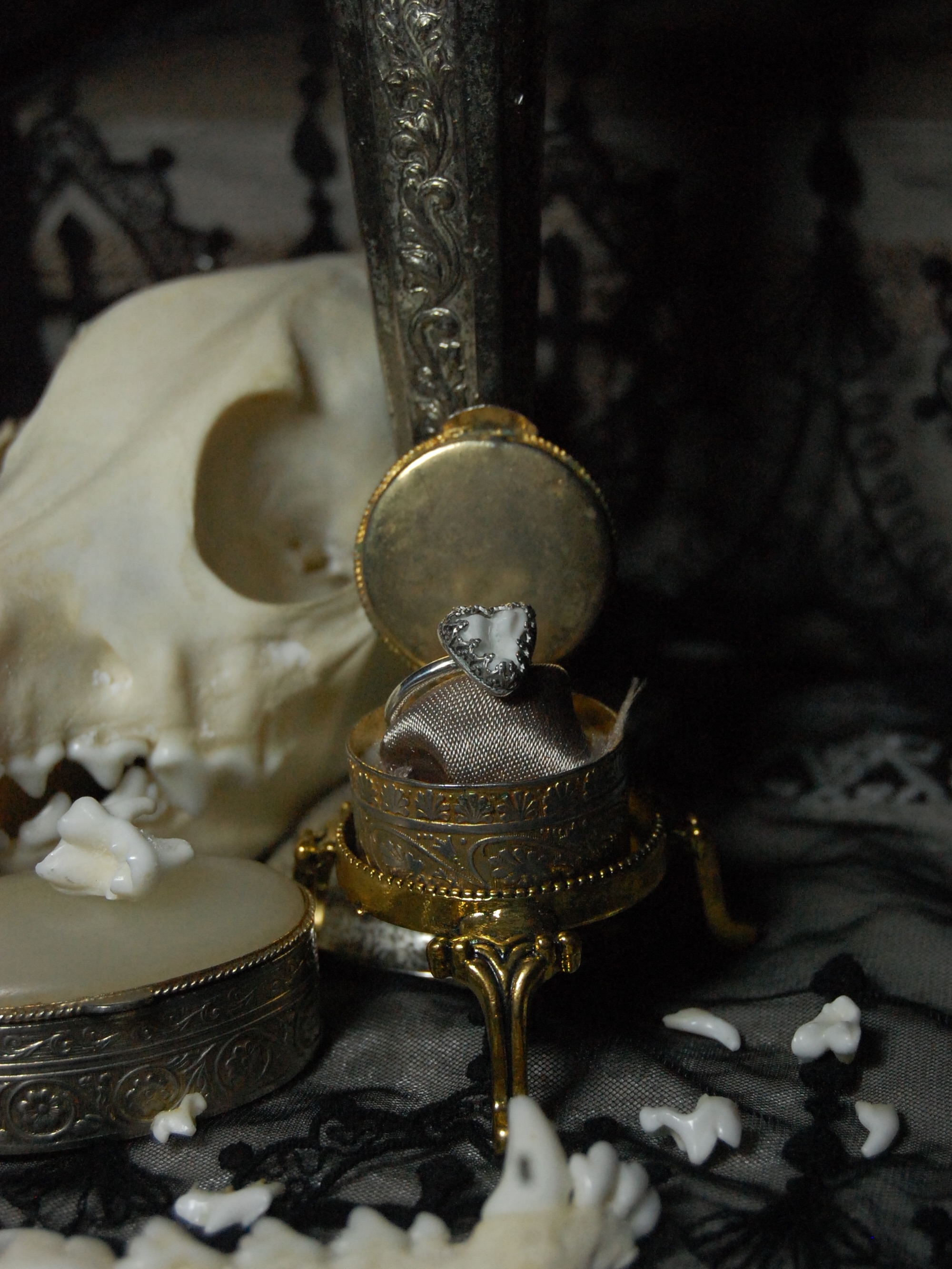 𝕻𝖊𝖙 𝕸𝖊𝖒𝖔𝖗𝖎𝖆𝖑
Réalisation d’une bague mémorielle en l’honneur de Scratch🐶 commandée spécialement pour une très belle demande en mariage🖤
Dent de lait sertie - Bague entièrement fait à la main en argent 925
Si tu veux qu’on crée ensemble le bijoux de tes rêves pour garder un souvenir éternel de ton compagnon à la hauteur de ton amour pour lui, tu peux m’envoyer un message privé ou me contacter via mon site (lien dans la bio)💌
Bague mémorielle dent de lait de chien
Bijoux mémoriaux faits main, souvenirs, commémoratifs