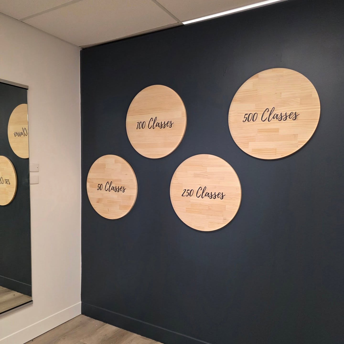 We love celebrating milestones!!!
So we install a milestone wall at each studio
Each milestone receives a small gift
50 Classes - Awaken socks
100 Classes- 100 Club socks
250 Classes - 250 Club Tshirt
500 Classes - A gift box made just for you
Who will be first up on our Joondanna wall?
Open Day May 30th!
Join us for a free class, register your details in our app to book. No membership needed!