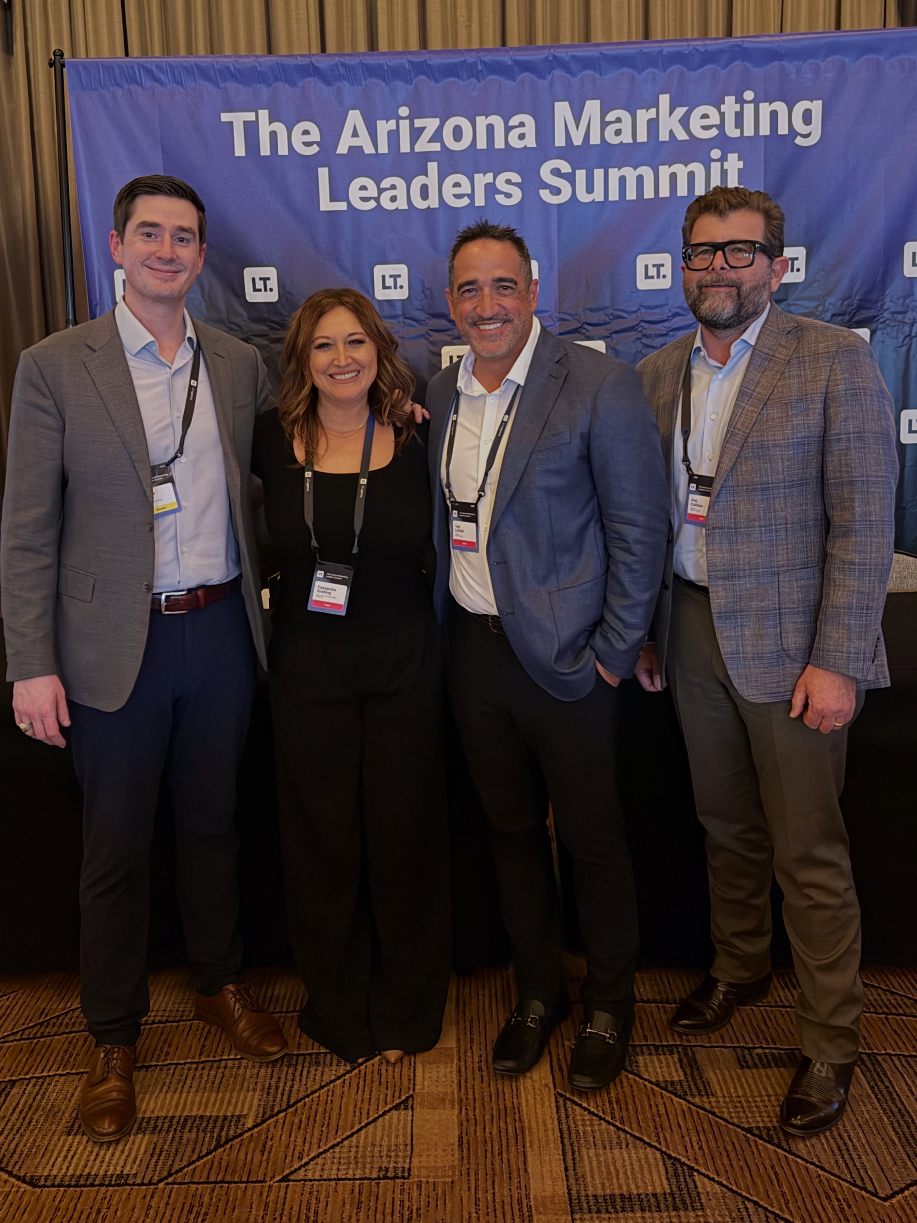 We were honored to be one of the hosts for the Arizona Marketing Leaders Summit this year put on by @lifeatlt . Amazing information, amazing group. Thank you for the invitation to be a part of it!