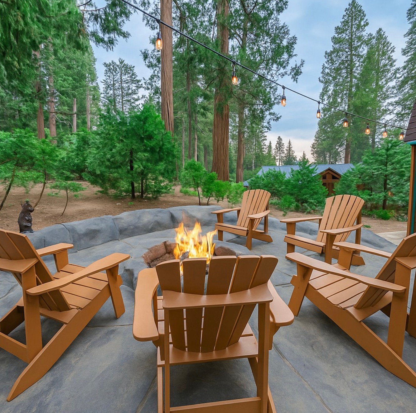 Cabin days. Firepit nights. Shaver Lake memories.🔥
The firepit is the real showstopper at The Stew Cabin...perfect for gathering under the stars, roasting s’mores, sipping on something!🍷
Book your next stay - www.thecabinhost.com