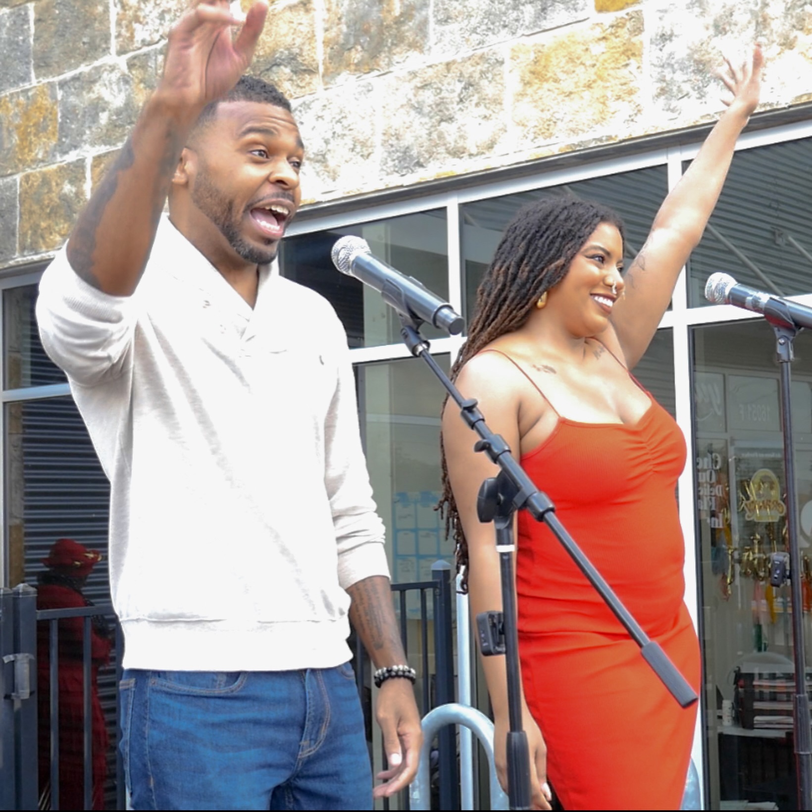 A very special happy birthday to my brother, friend, mentor, coach, and colleague, Hatch (@themichaelhatcher). Knowing you changed my life and so many others. Thank you for all the love you have shared. For being a champion of spoken word poetry in Austin and beyond. For inviting all of us young and old poets into your life and being generous with our craft. For never keeping your cards close and always being a good sport. For giving us every.Word. The Poet House. For seeing other people’s light and encouraging them to bring that fire. You never give up and you steer our delusion dream chasing. And you’re a gotdamn good poet. I am forever grateful for you. Happy birthday! 💗✨