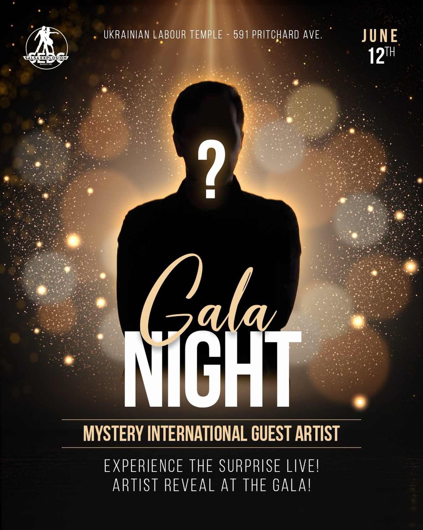 ✨🔥 GALA NIGHT 2026 🔥✨
The biggest night of the year is almost here… and we’ve got ONE more surprise we’ve been keeping under wraps 👀✨
We are beyond excited to announce that a MISTERY INTERNATIONAL GUEST ARTIST will be joining us LIVE at Gala Night, and the official reveal will happen ON STAGE during the show 😏🌍🔥
You do NOT want to miss this moment. One stage. One night. One unforgettable reveal. 💃🕺
Get ready for 30+ jaw-dropping performances from our Minis, Kids, Teens, and Adult teams… and an extra surprise that will take the night to another level.
See you at Gala Night 2026 — where anything can happen ✨🔥