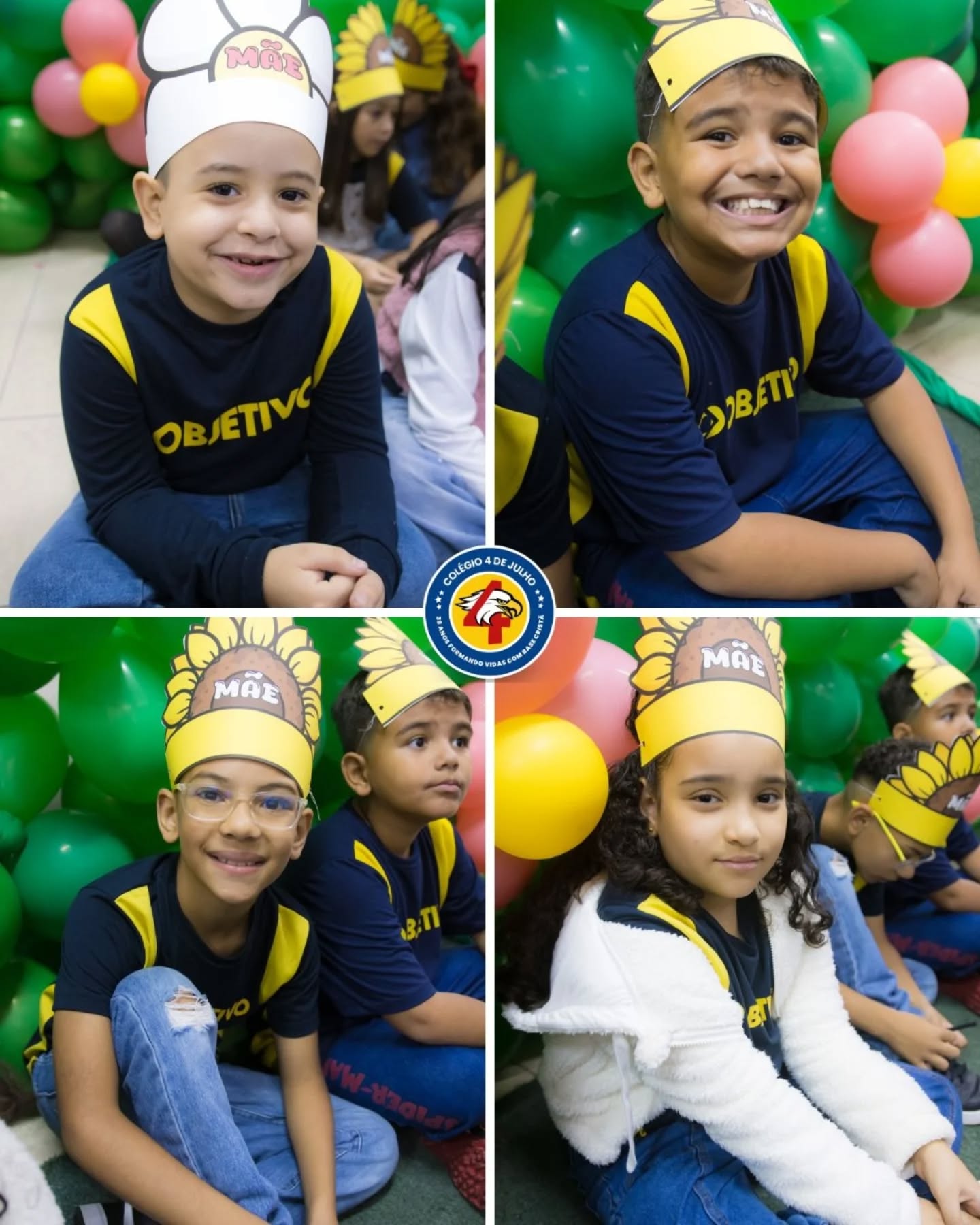 🌸✨ Um lindo dia para guardar no coração! ✨🌸
Nossa homenagem de Dia das Mães foi marcada por muita emoção, carinho e apresentações encantadoras dos nossos alunos.
Foi um momento especial de sorrisos, abraços e muita alegria, onde nossos pequenos demonstraram todo o amor que sentem por suas mamães através da música e lindas homenagens. 💖
Agradecemos a presença de cada mamãe e família que fizeram desse dia um momento inesquecível.
