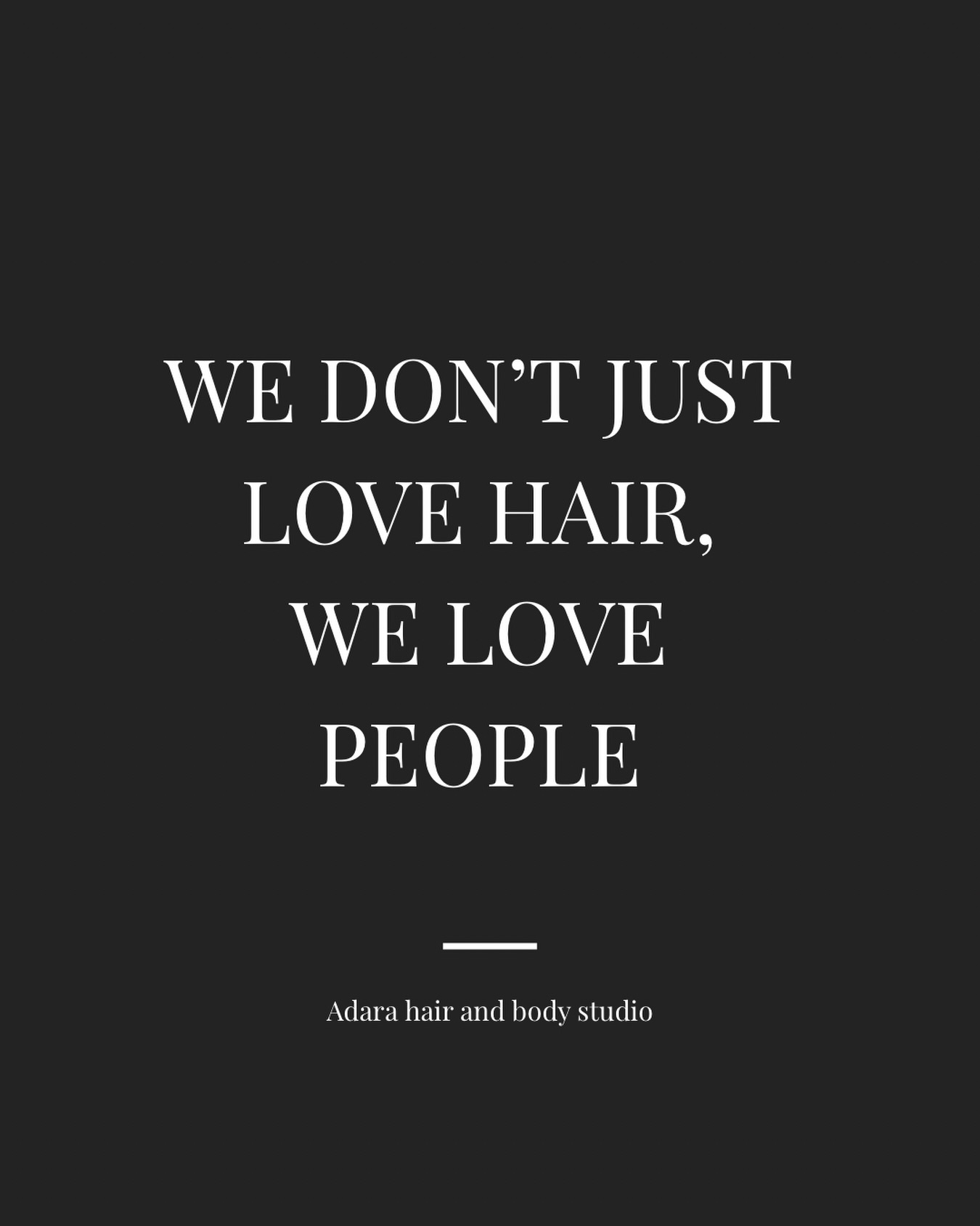 At Adara, every person, every story, every kind of beauty is always welcome 🤍