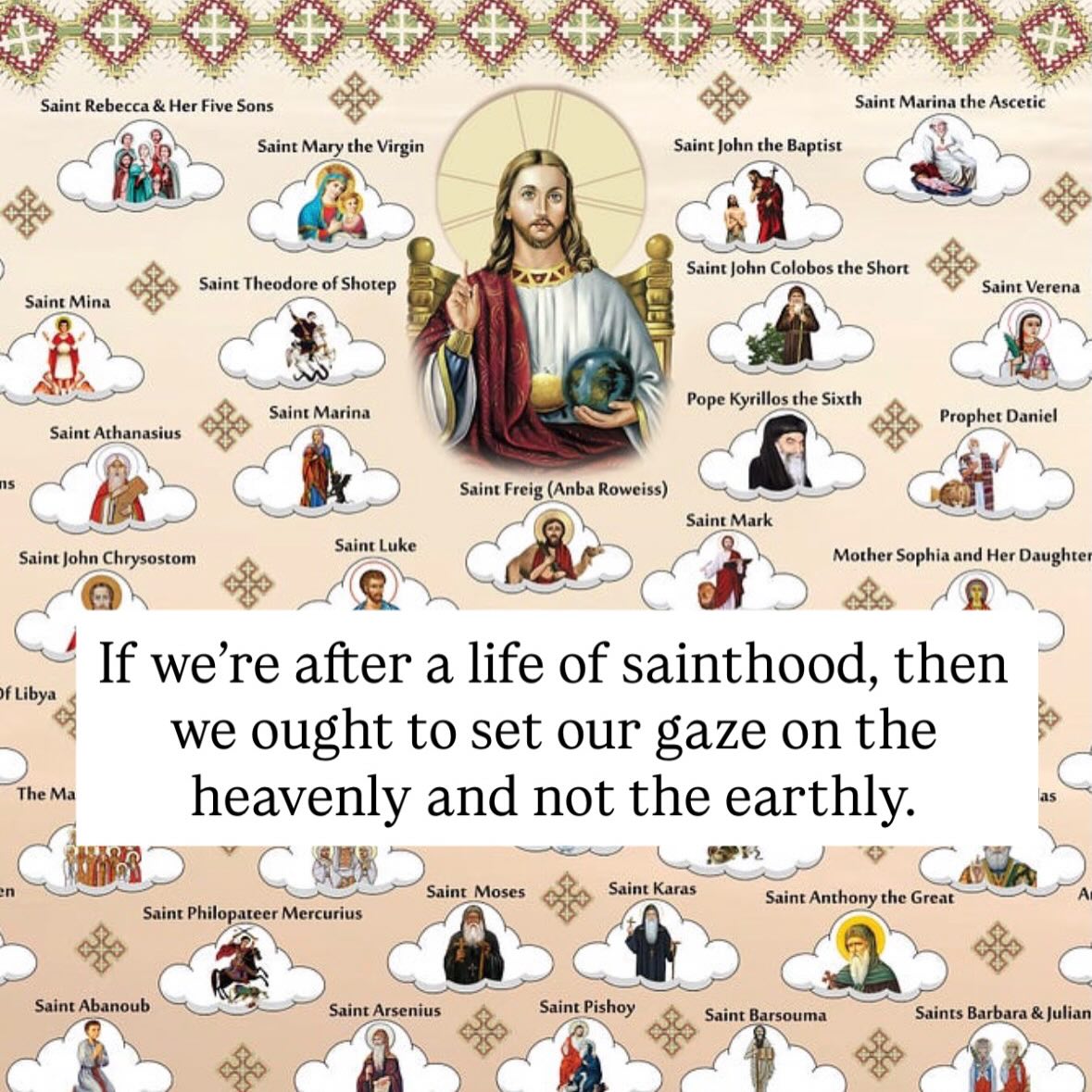 Part 2 of the saint series, read or LISTEN to the full blog post on Substack or directly in your inbox if you’re subscribed!
“Sacred Ordinary | Vol. 18: Becoming Heaven-Bound”
Carving out the earthly and replacing it with the heavenly.