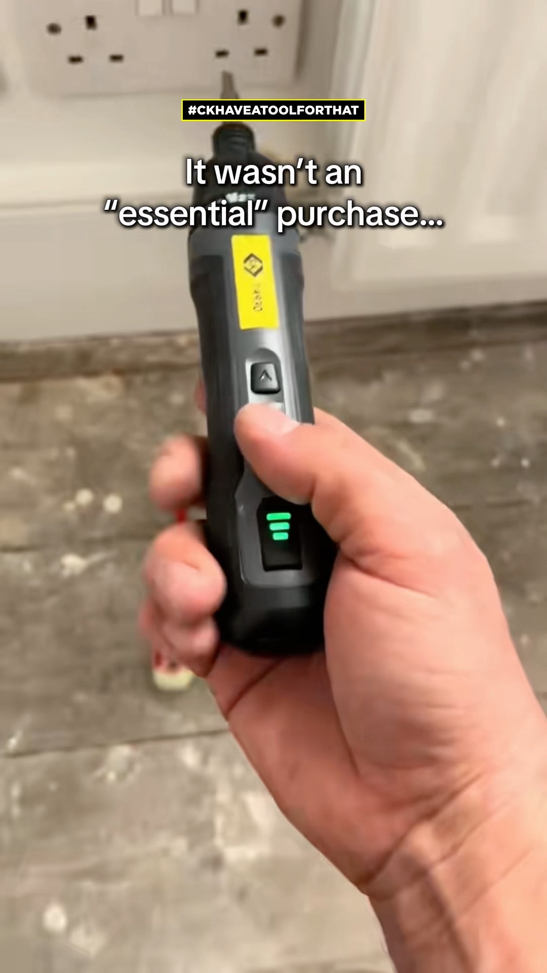 The C.K Electric Screwdriver effect 🫡⚡️