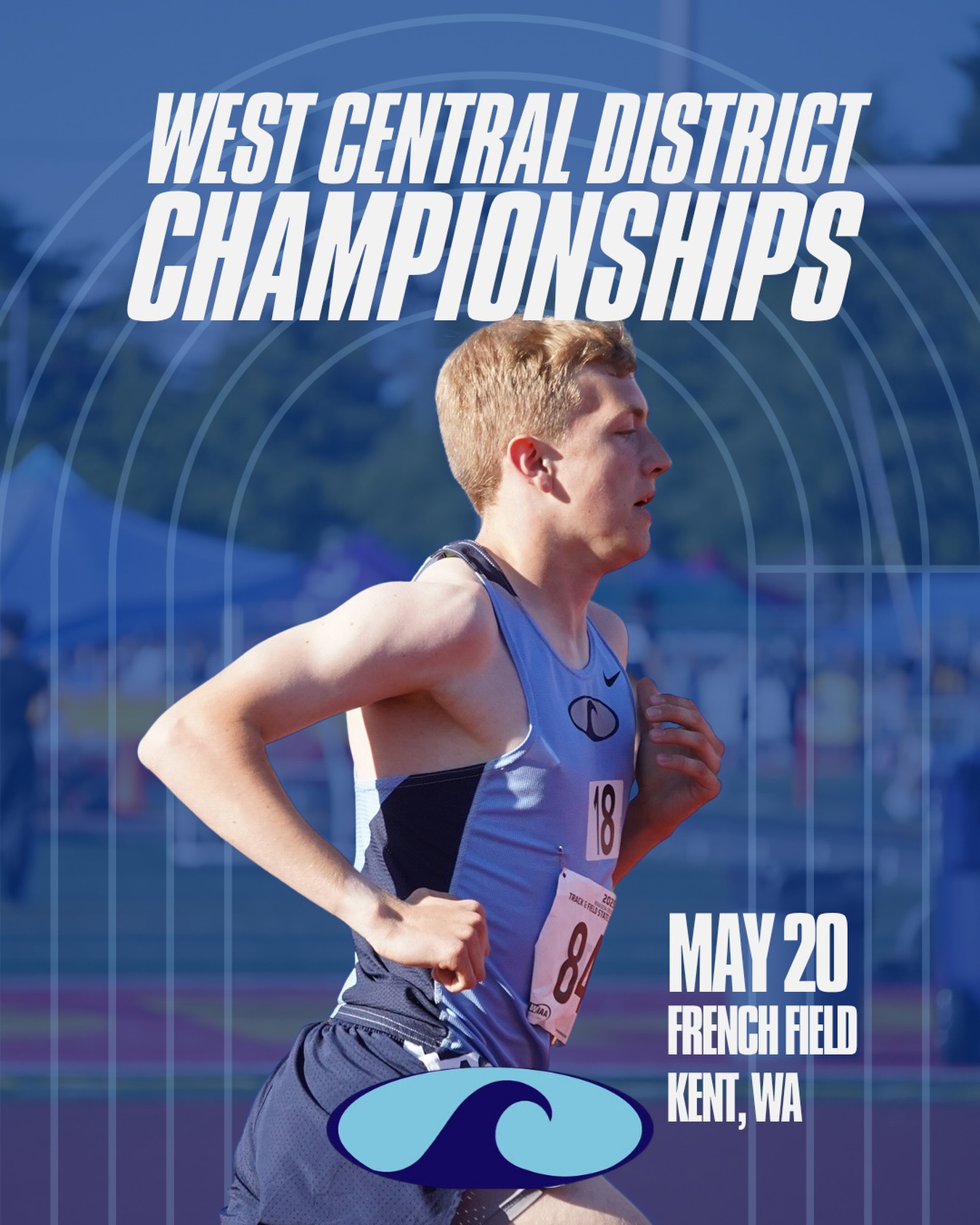 Day One of the State Qualifying Meet is TODAY!
Wednesday, May 20th
French Field, Kent, WA
Top 6 from each event move on to the State Championships next week.
Check athletic.net for meet information and schedule.
RDT π