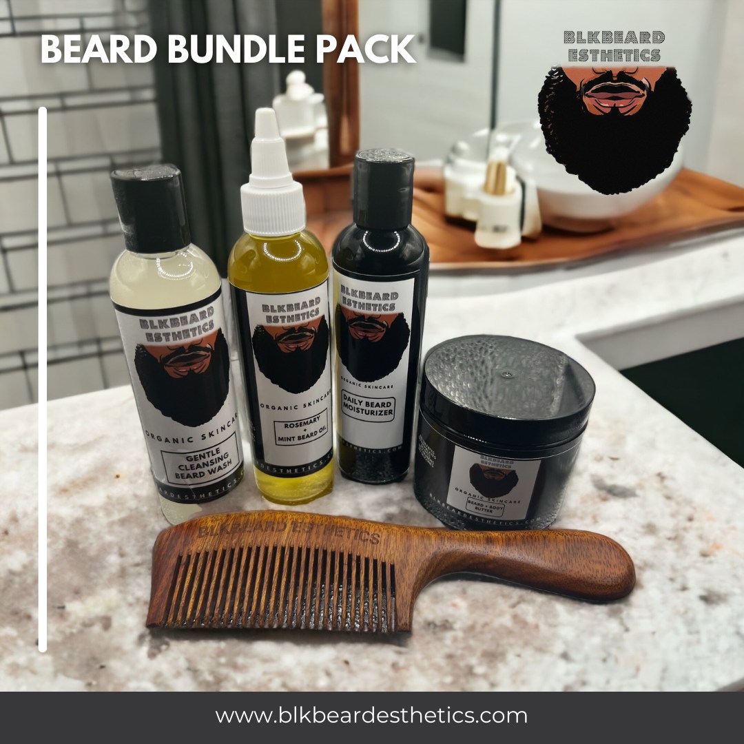Every man with a beard needs a standard for how he maintains it.
Shop: https://www.blkbeardesthetics.com